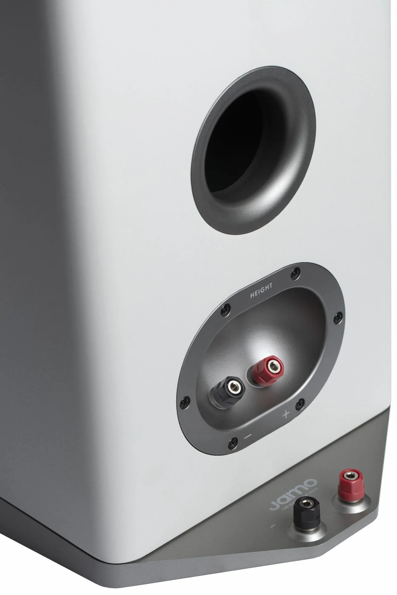 Jamo S7-27FA Pair of Floor SPEAKERS DOLBY ATMOS Grey Cloud Para głośników podłogowych z 17 cm głośnikami niskotonowymi i dźwiękiem Dolby Atmos szary