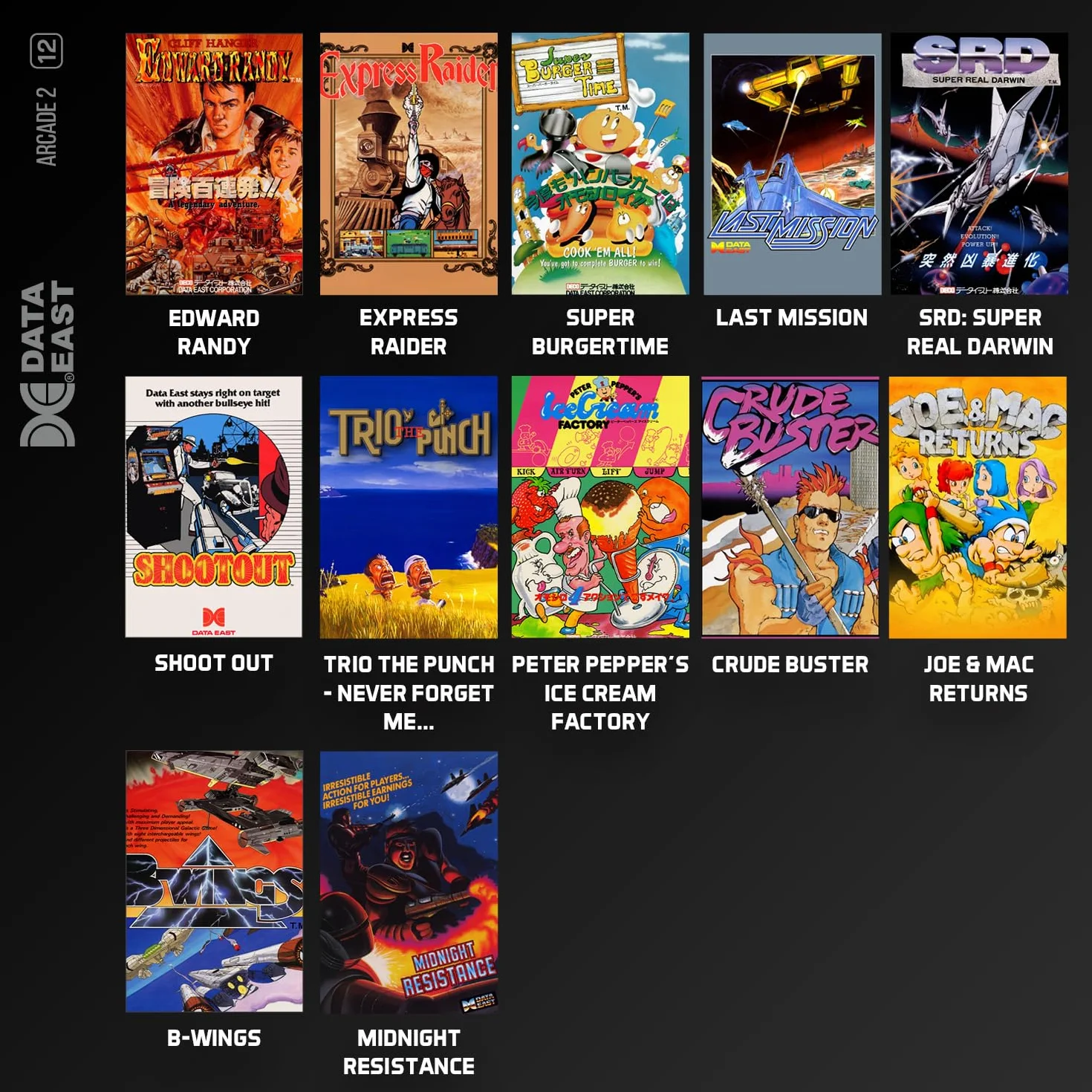 Data East Arcade Collection 2