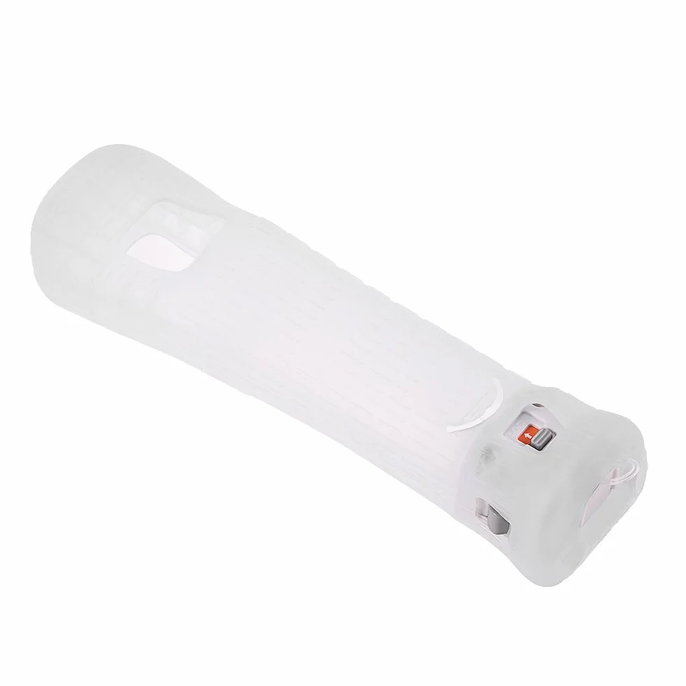 ciciglow Motion Plus Adapter do , Adapter czujnika ruchu Plus + etui, miękki silikon, Plug & Play, do zdalnego sterowania (biały)