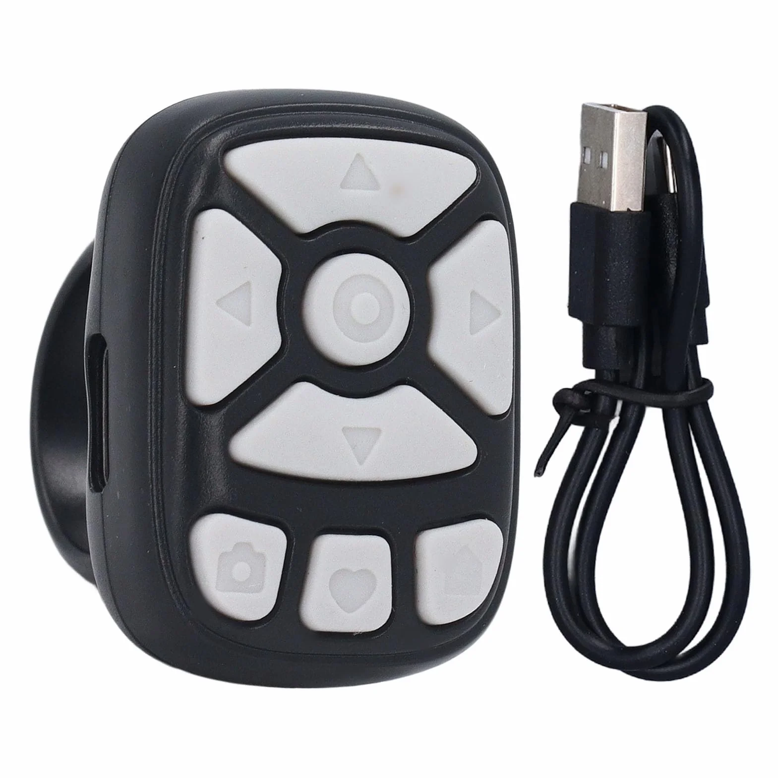 Remote Control Page Turner, Scrolling Ring for TIKTok, Bezprzewodowa Kamera Zdalna Migawka, Przewijane Pierścienie Aparat Zdalny Pilot do Telefonów Tablet (Topiky6g5ncb4k9x-11)