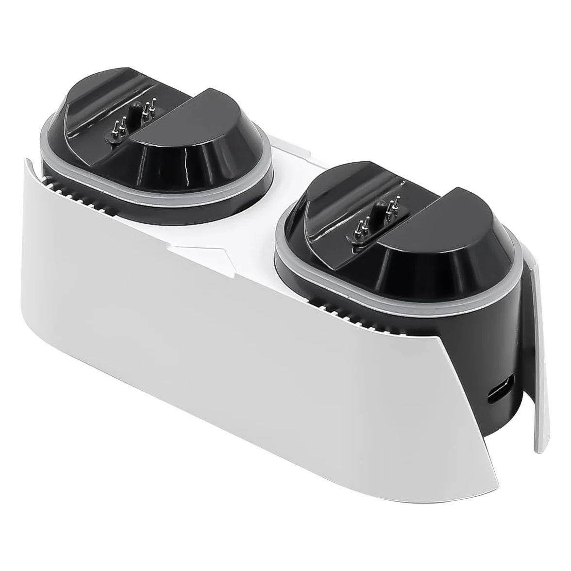 POFET stacja ładująca PS5 do kontrolera PS5 DualSense, stacja ładująca ze wskaźnikami RGB LED, wersja Tri-Protection RGB