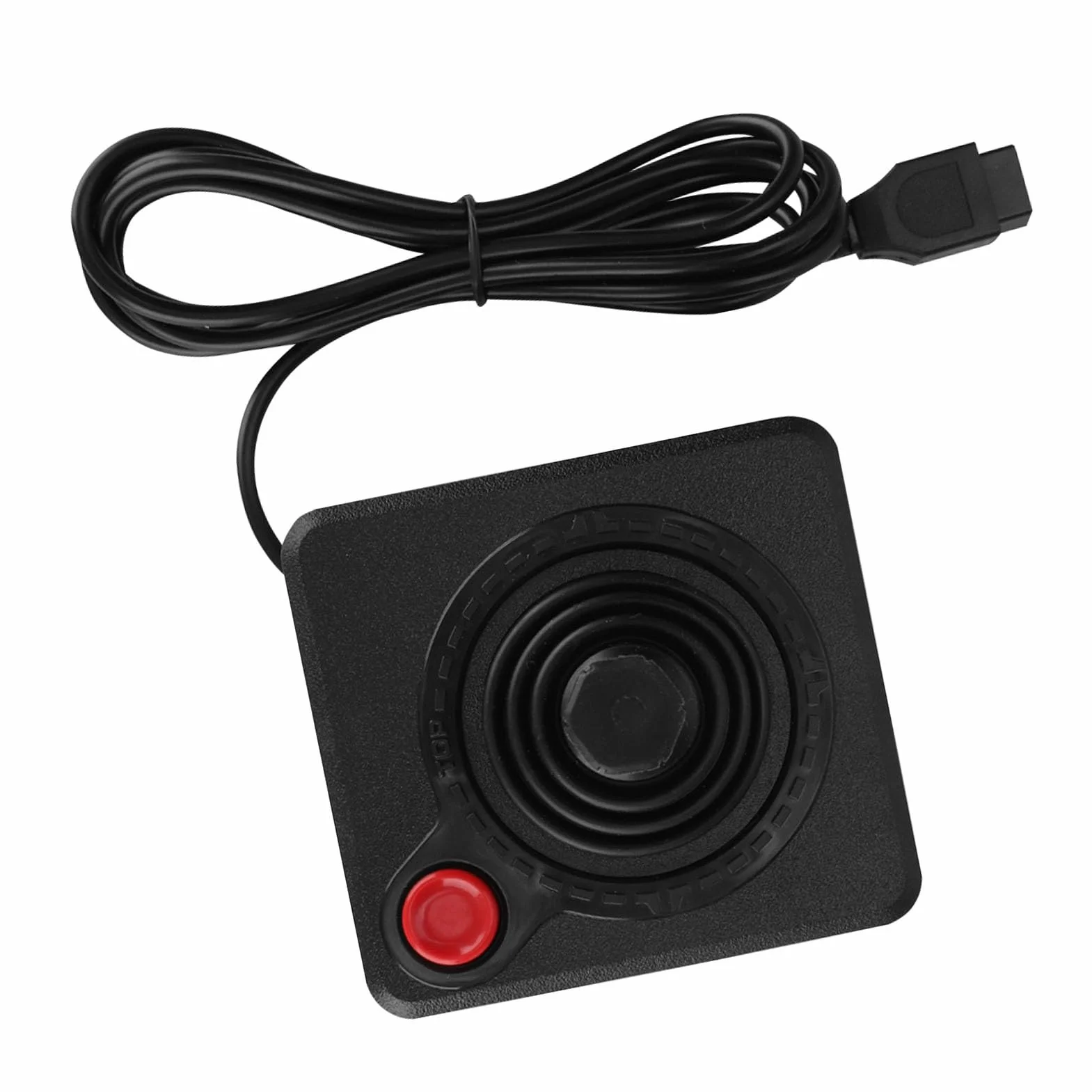 ciciglow Kontroler joysticka 3D, kontroler joysticka do gamepada, retro klasyczny analogowy kontroler gier 3D do 2600, kompatybilny z częścią konsoli 7800 (gry elektroniczne)