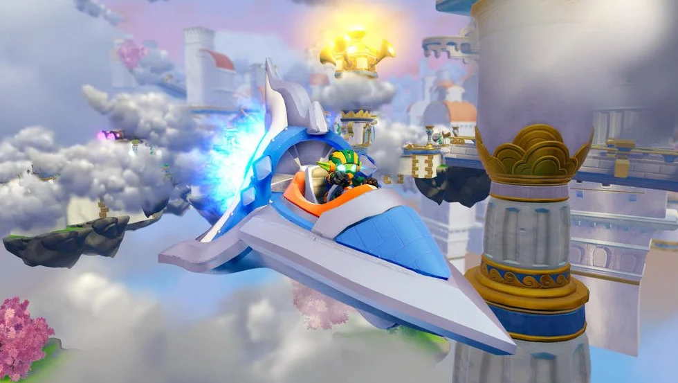 Skylanders Superchargers Burn Cycle Pojazd