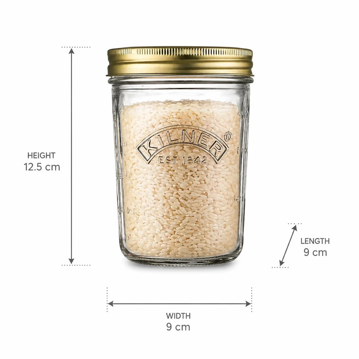 Kilner Słoik z szerokim otworem 0,35 litra