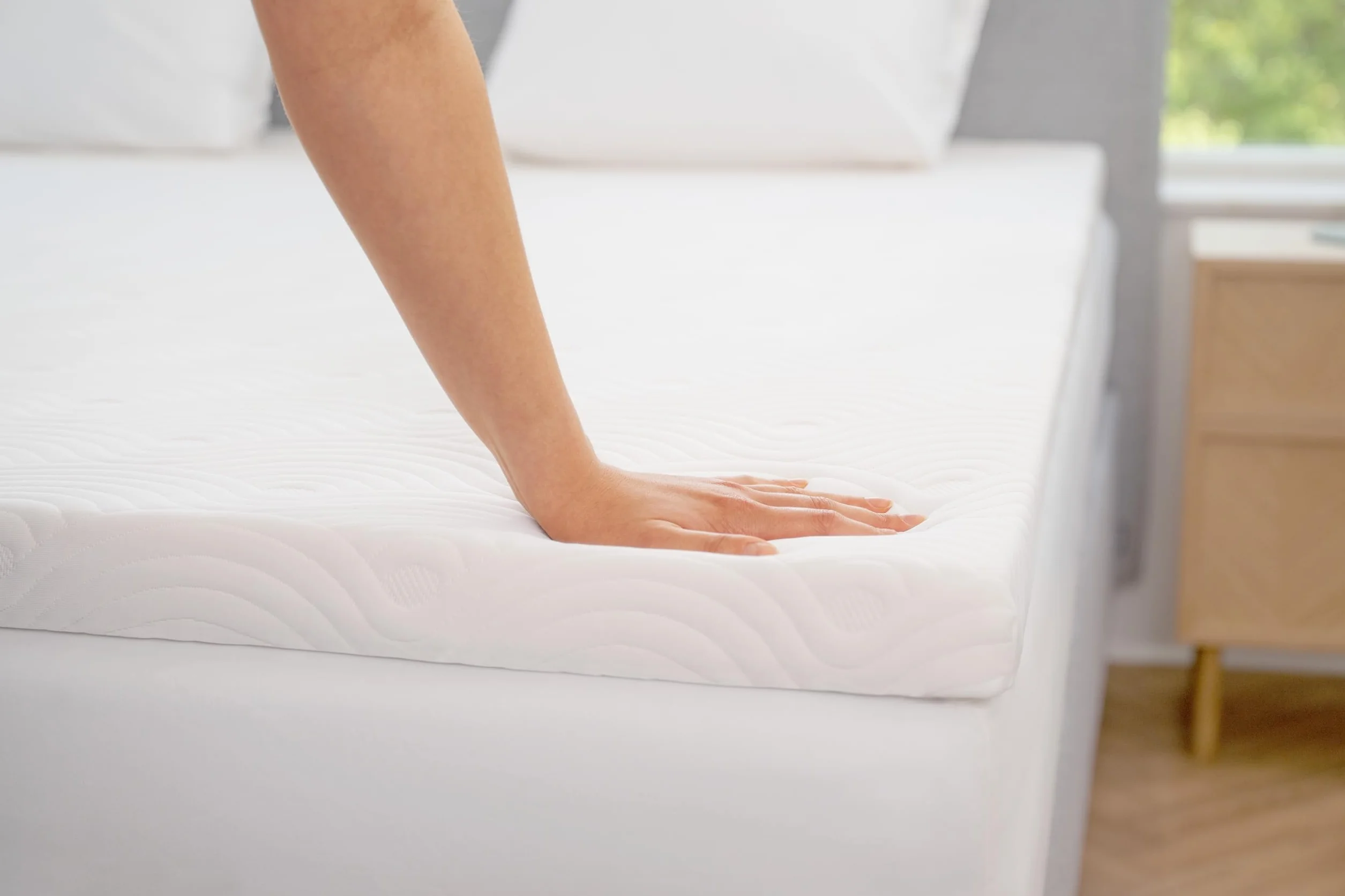 TEMPUR EASE Nakładka na materac King 150 x 200 cm, grubość 3 cm, biała