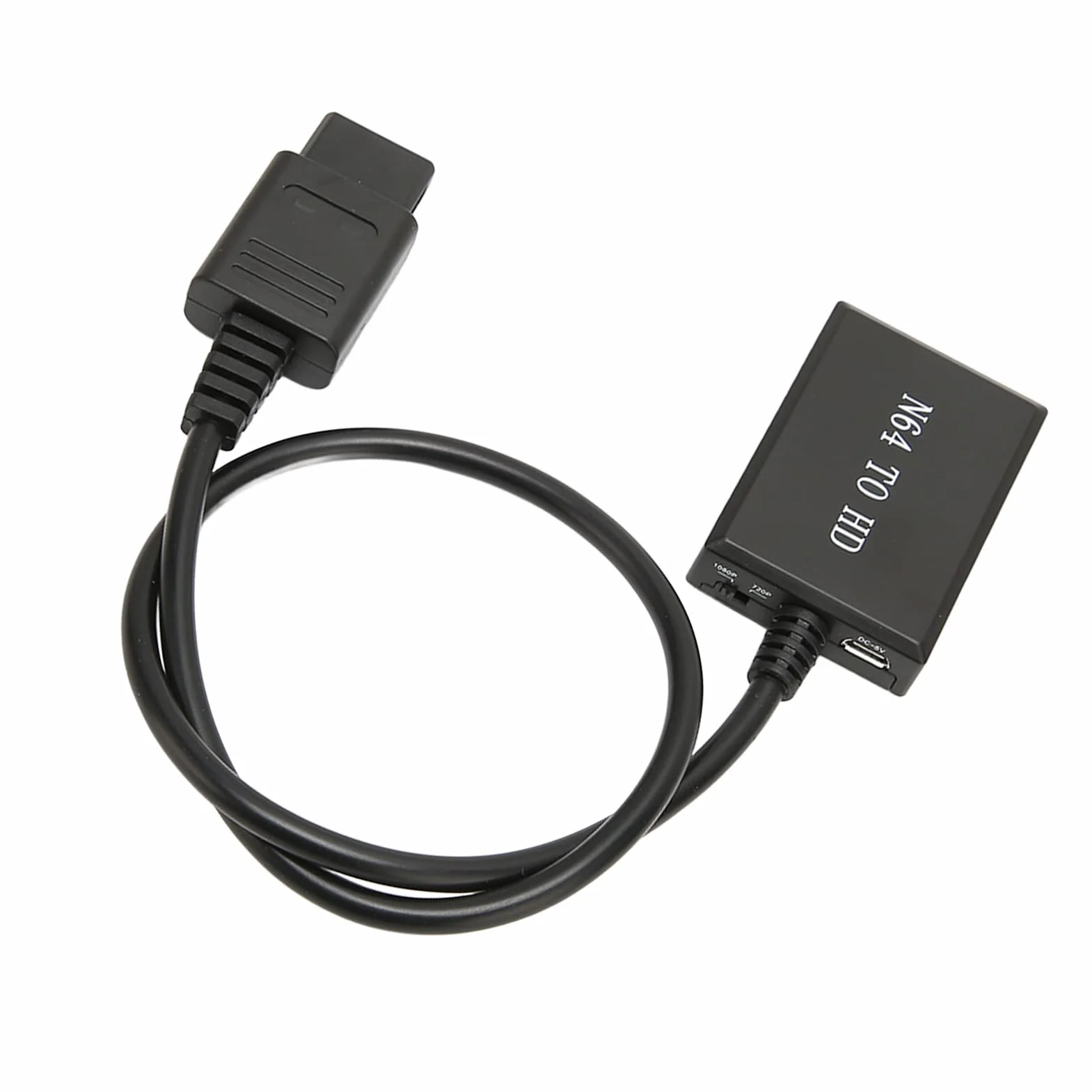 Konwerter N64 na HDMI, N64 HDMI adapter audio N64 na HDMI adapter kabel obsługuje 720P 1080P kompatybilny z konsolą N64/SNES