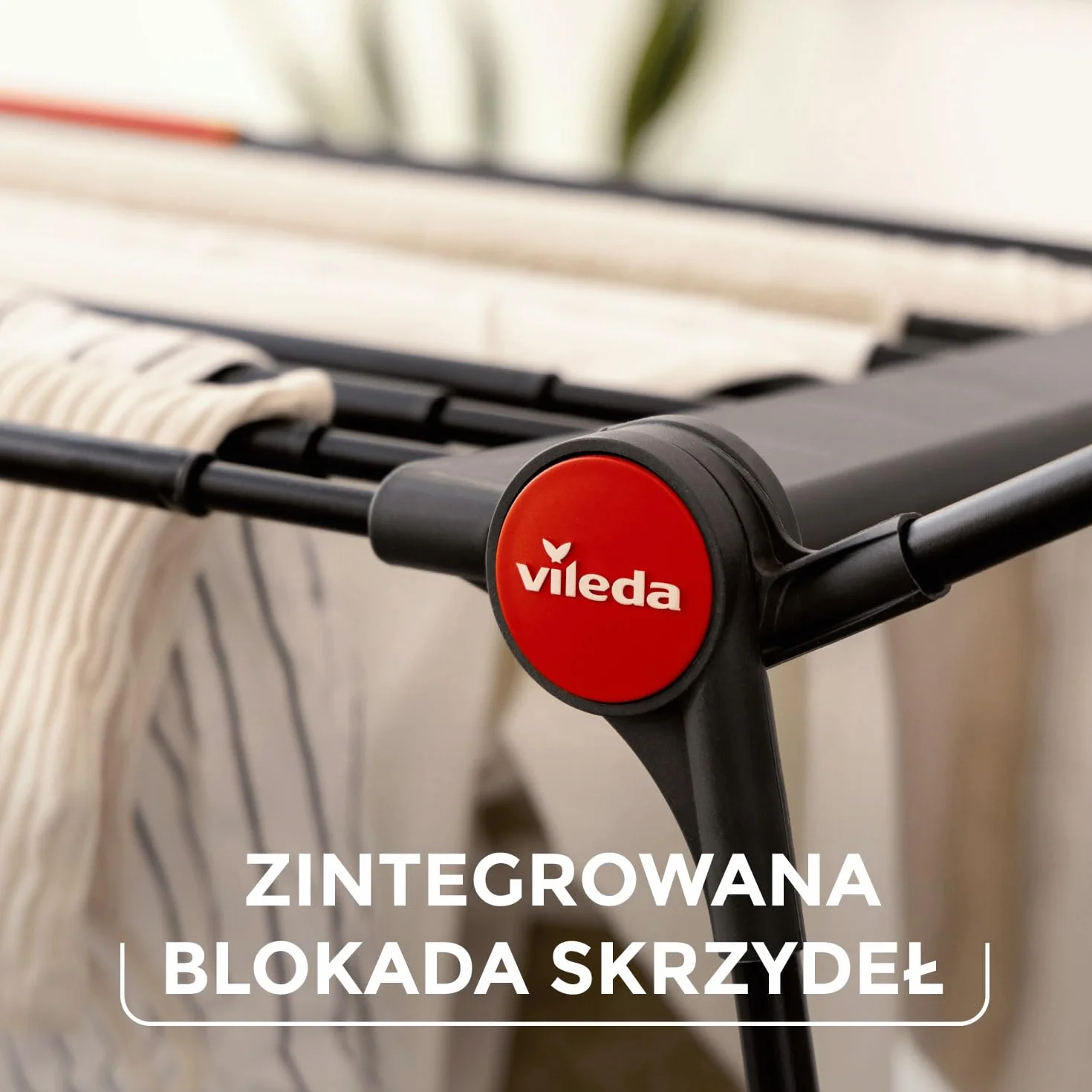 Vileda Infinity Flex Ultimate suszarka do prania 30m teleskopowa siatka wysuwana 2m
