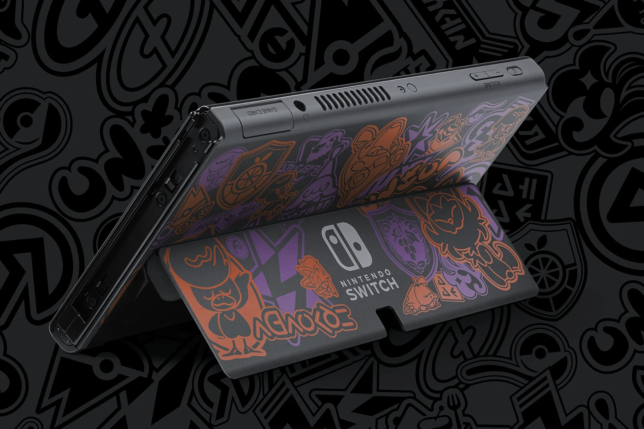 Nintendo Switch OLED Pokemon Scarlet & Violet Konsola Wielokolorowy 9.8 x 20.8 x 25.7 cm