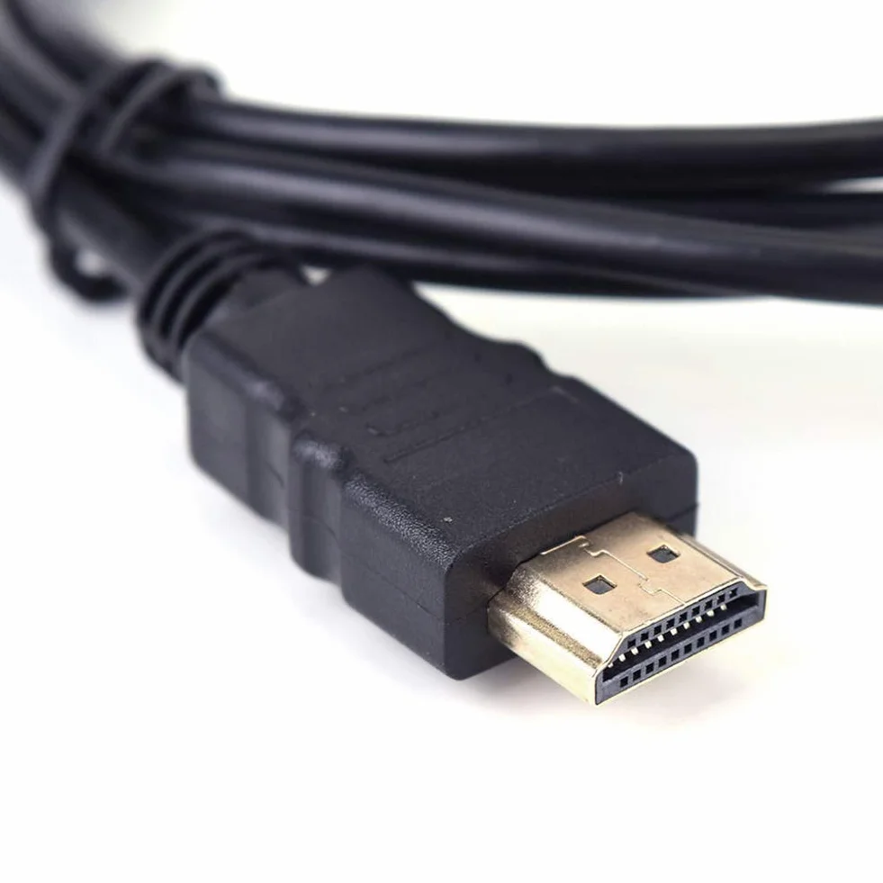 Konwerter kabli HDMI na VGA, 1080P HDTV HDMI na VGA męski 15-pinowy adapter złącze kabel do PC TV 5 m