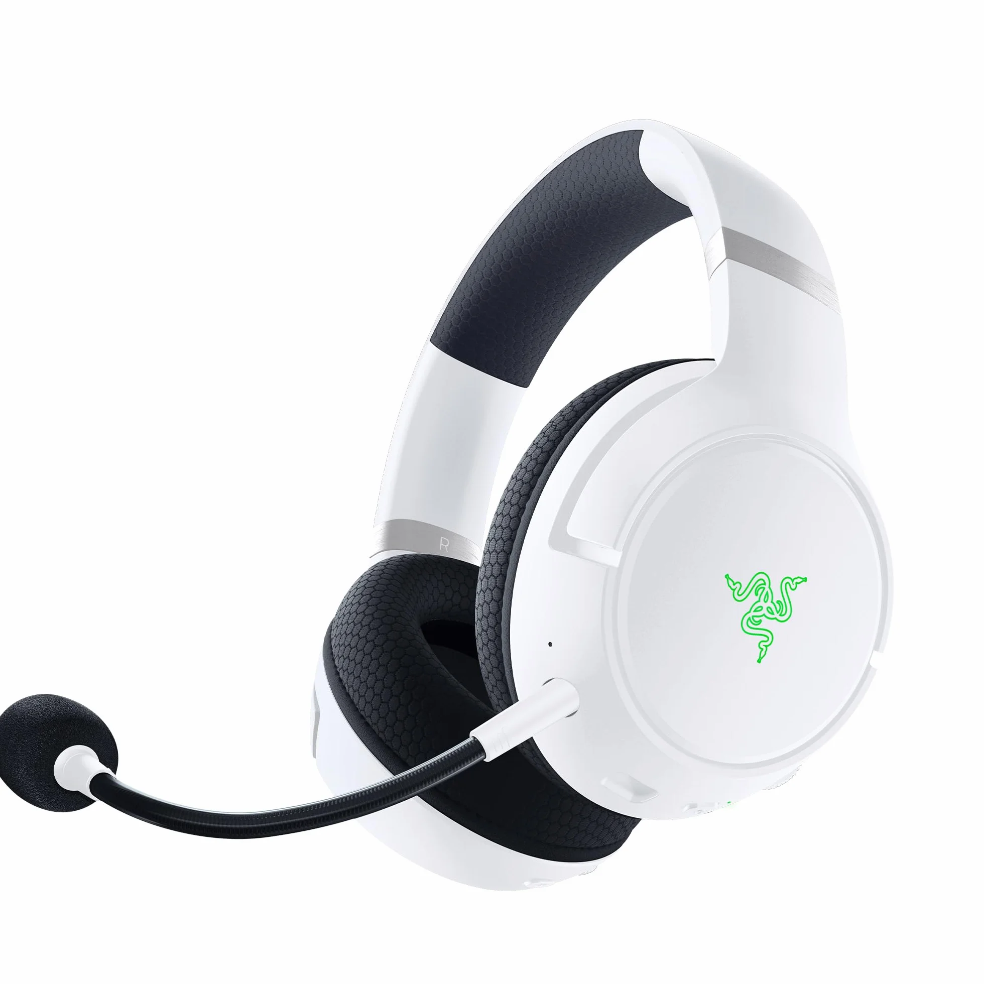 Razer Kaira Pro - bezprzewodowy zestaw słuchawkowy do konsoli Xbox Series X i mobilnych konsol Xbox Gaming (50mm przetworniki, mikrofon HyperClear Supercardioid, specjalny mikrofon) Biały