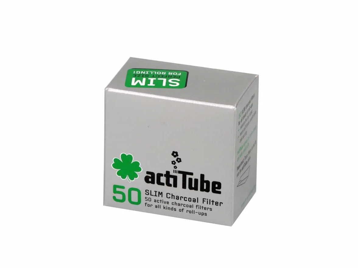 ActiTube Slim filtr z węglem aktywnym, 7 mm, 50 szt