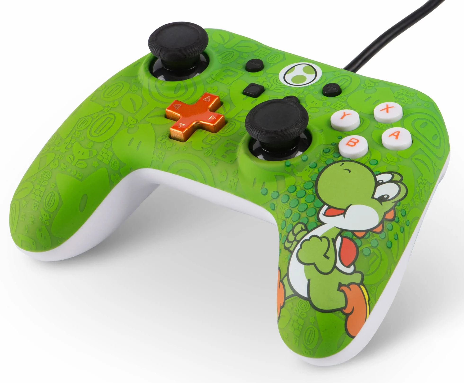 Kontroler przewodowy PowerA do Nintendo Switch - Yoshi, Gamepad, kontroler gier, kontroler przewodowy, oficjalna licencja