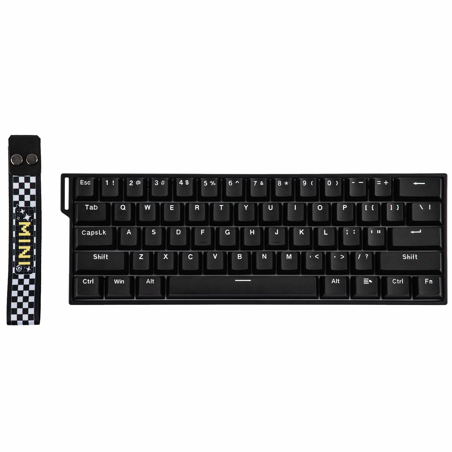 EPOMAKER Aula MINI60 HE klawiatura do gier z efektem Halla, 2.4GHz/BT, częstotliwość odczytu 8K Hz, SOCD i DKS, regulowane działanie i szybki spust, klawisze PBT, 60% bezprzewodowa klawiatura