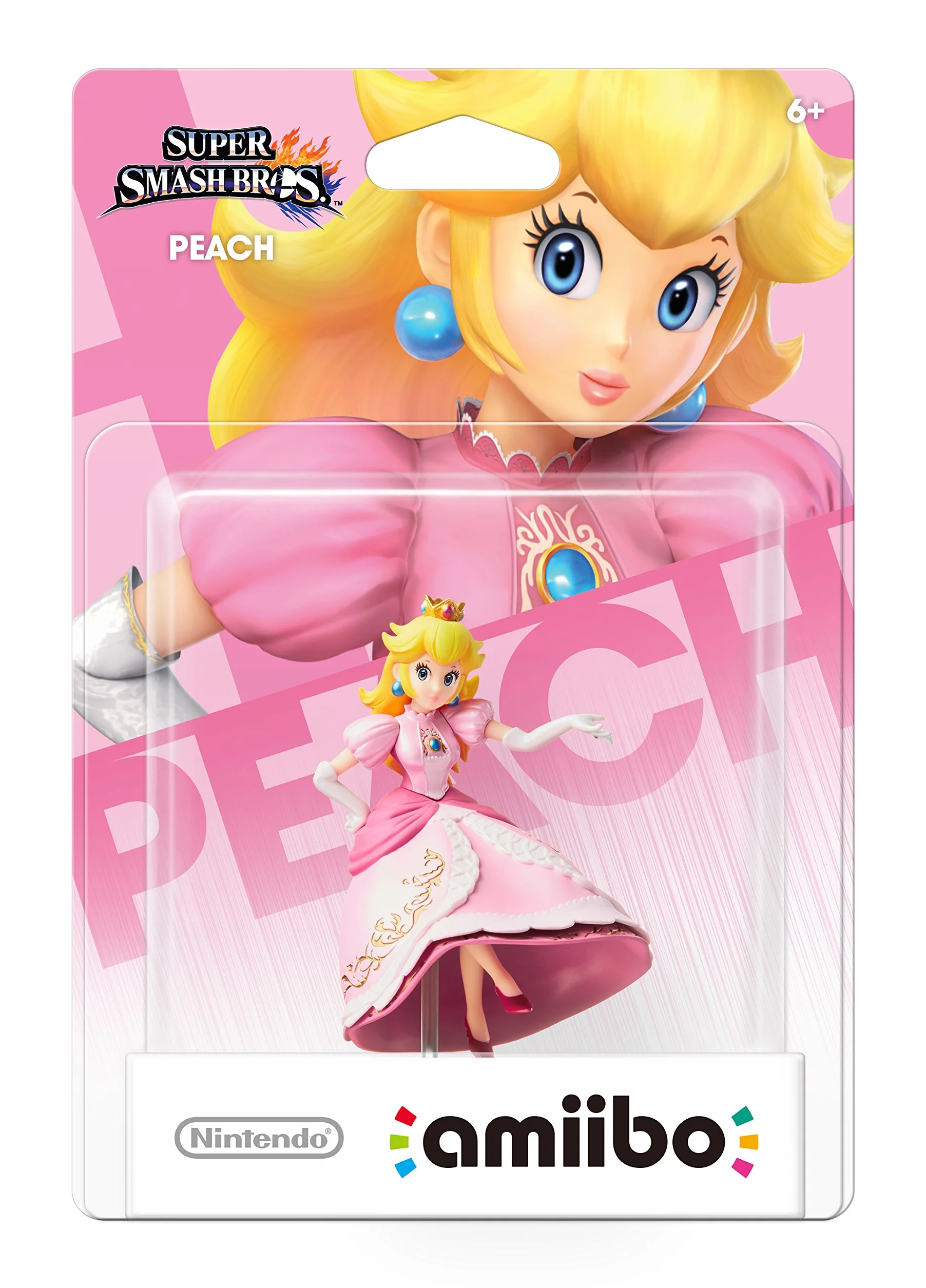 Nintendo amiibo Princess Peach Super Smash Bros. Seria