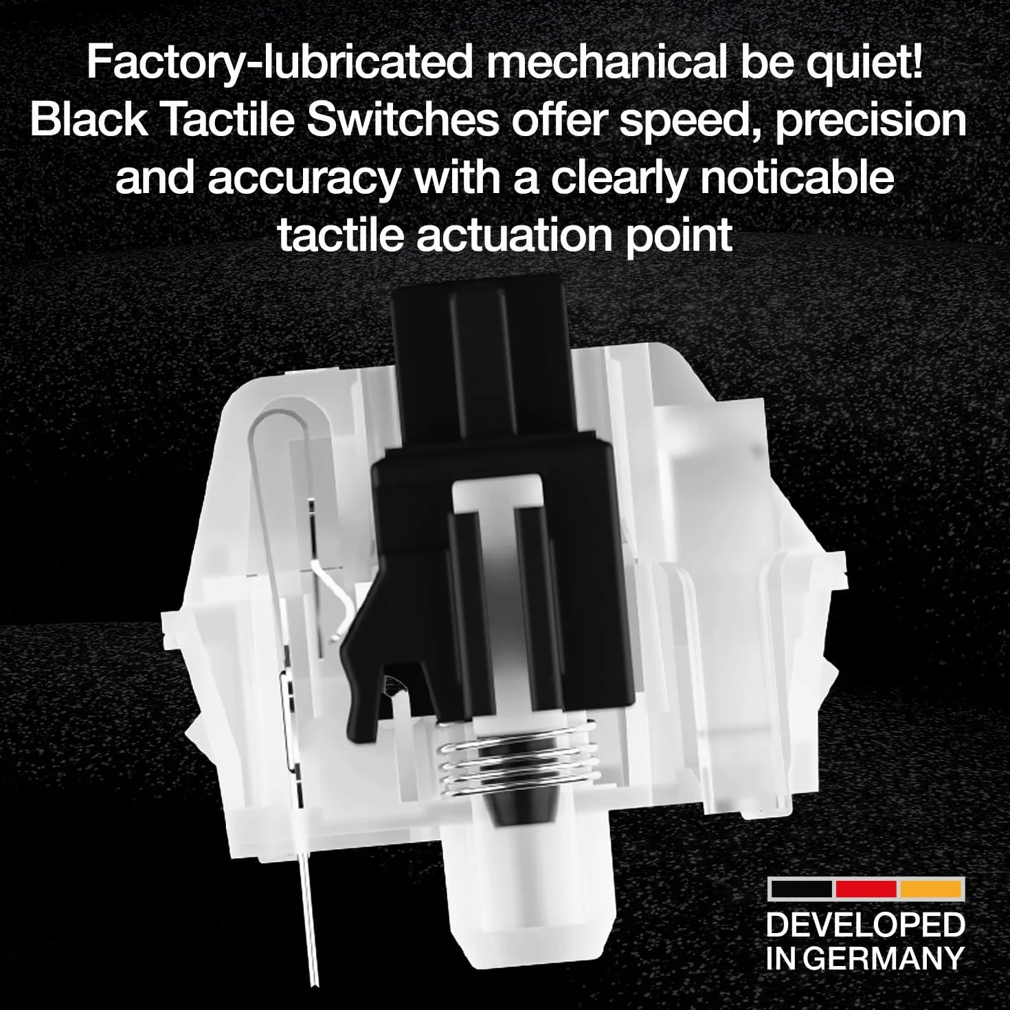 be quiet! Klawiatura Light Mount, mechaniczne ciche przełączniki, 3 warstwy pianki, PBT, ARGB, koło multimedialne 3D