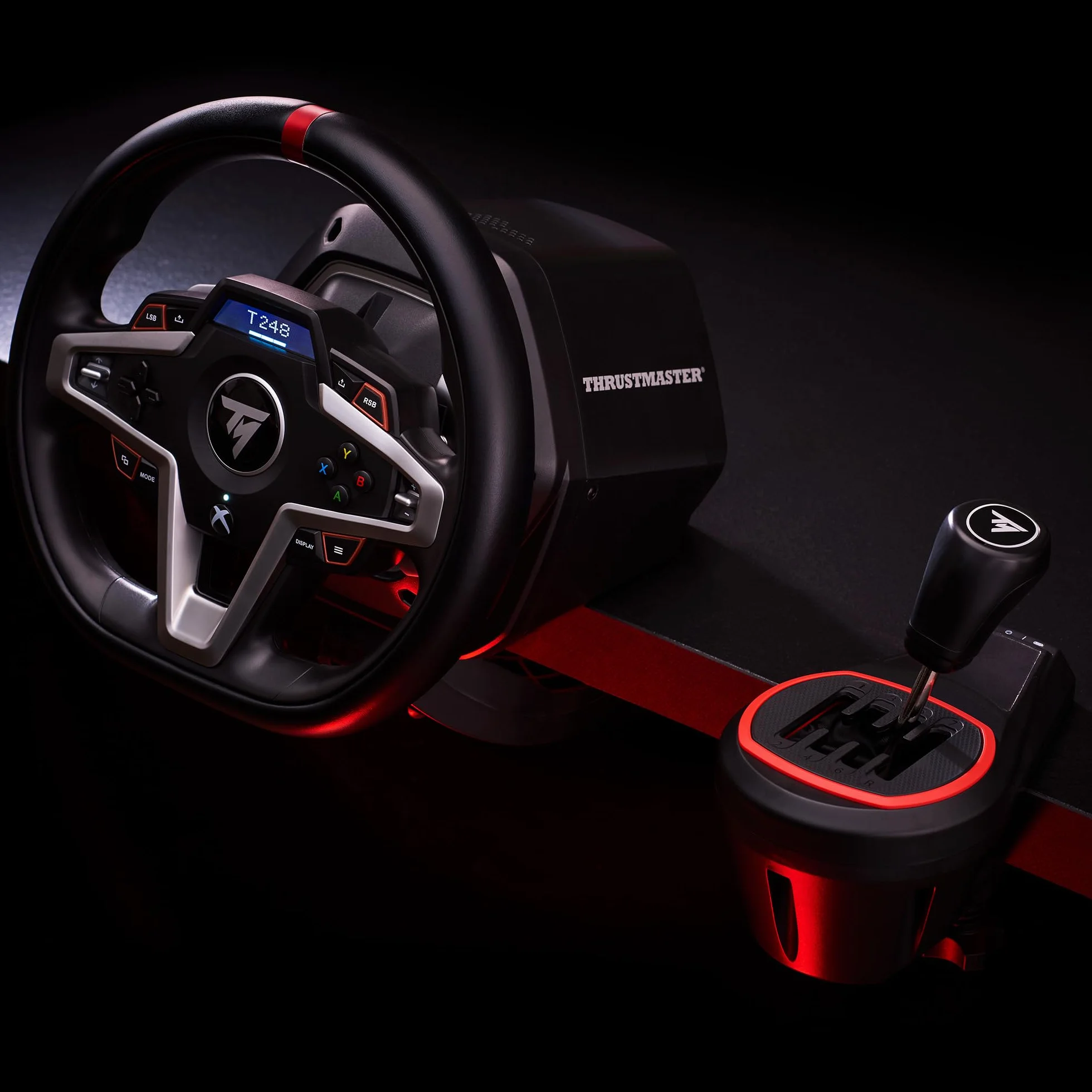 Thrustmaster TH8S Shifter - Precyzyjna, H-wzór dźwignia zmiany biegów do PC, PS4, PS5, PS5 Pro, Xbox One oraz Xbox Series X|S