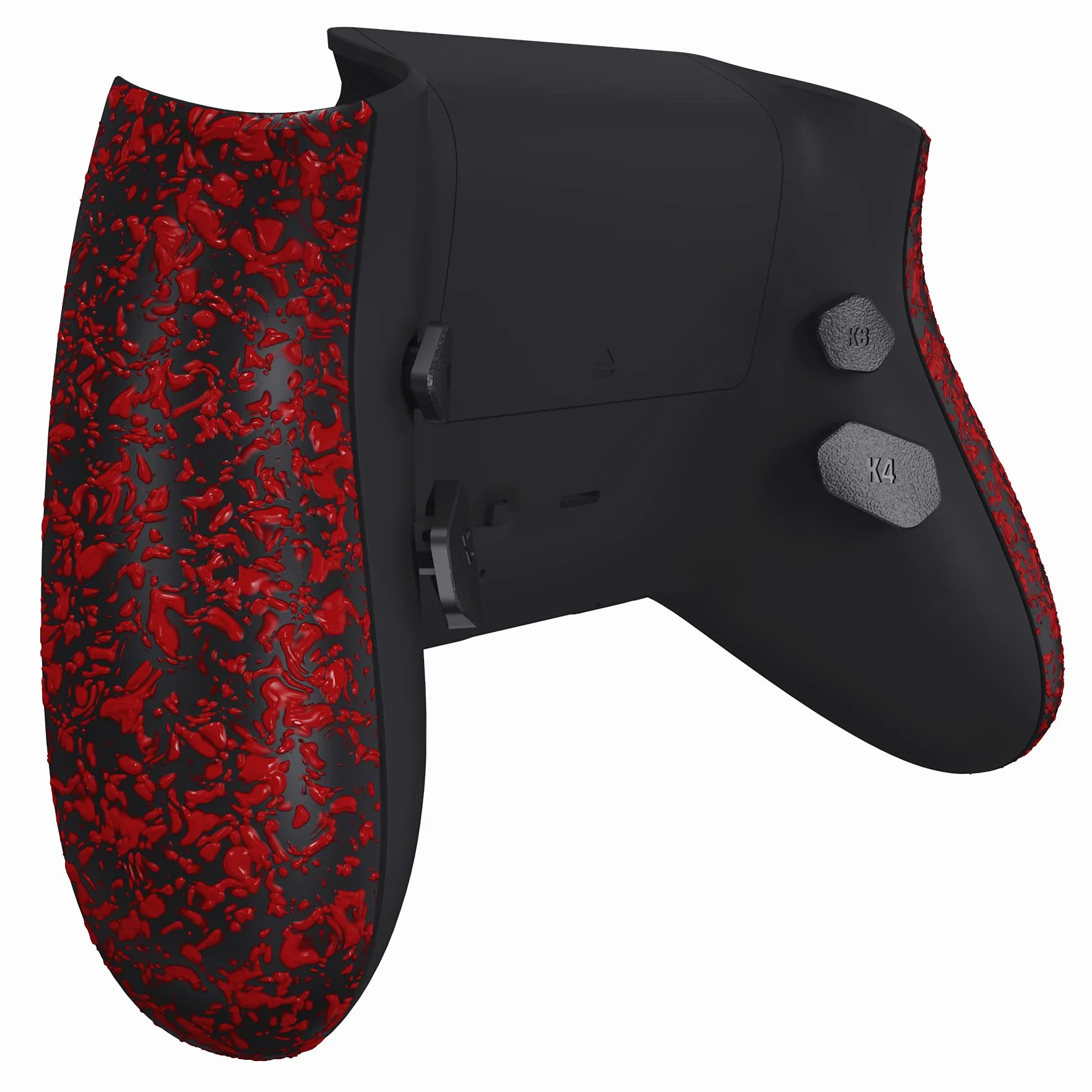eXtremeRate Hope Programowalny zestaw Remap do kontrolera Xbox Series X/S, tablice aktualizacyjne, przeprojektowana tylna obudowa, boczne szyny i tylne przyciski do kontrolera Xbox Core, czerwony