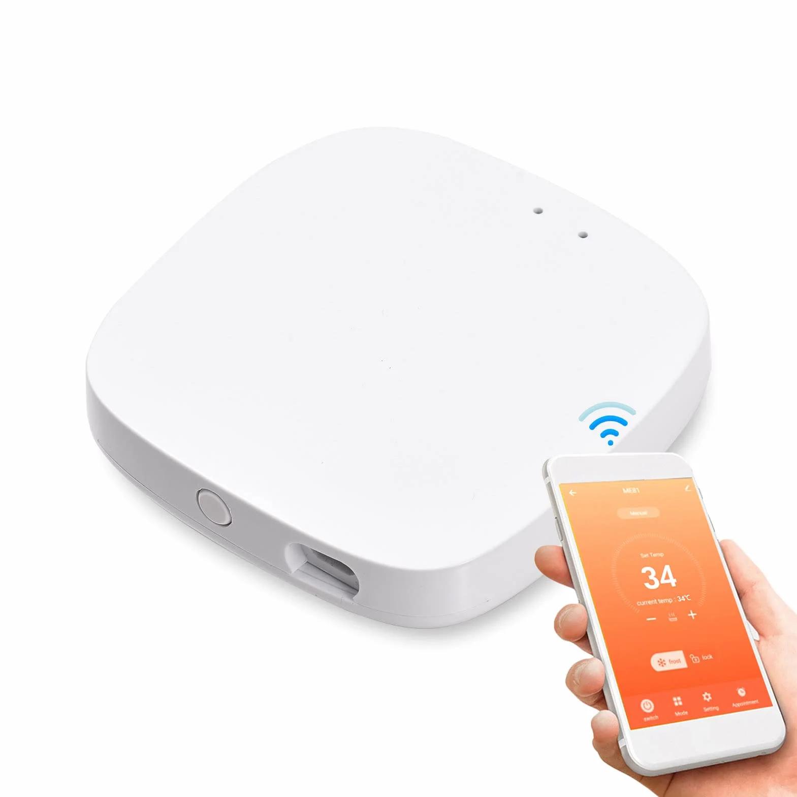 COMETX Zigbee 3.0 Gateway Hub bezprzewodowy inteligentny domowy mostek obsługa aplikacji SmartLife Tuya pilot zdalnego sterowania protokół WiFi działa z domem