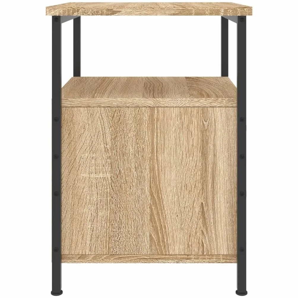 vidaXL Szafka nocna dąb sonoma 34x35,5x50cm materiał drewnopochodny