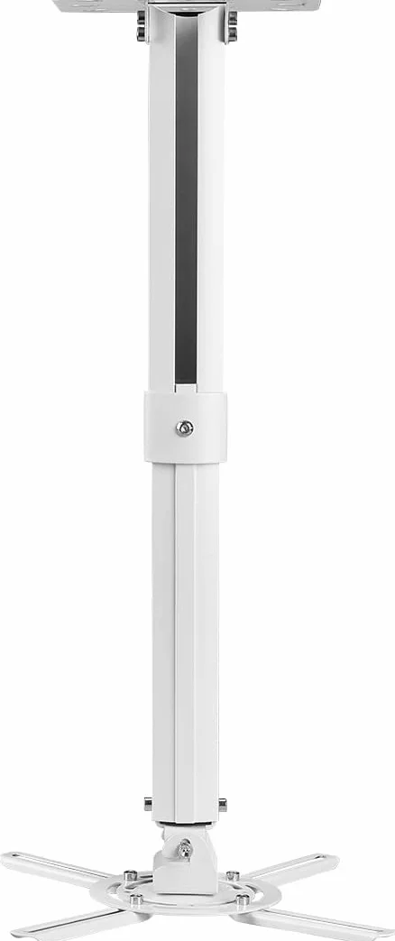 suptek Uchwyt Sufitowy do Projektora - Uniwersalny Mocowanie do Sufitu z Regulacją Wysokości 21-54 cm, Nośność 13,6 kg, Kompatybilny z Większością Projektorów PR05W