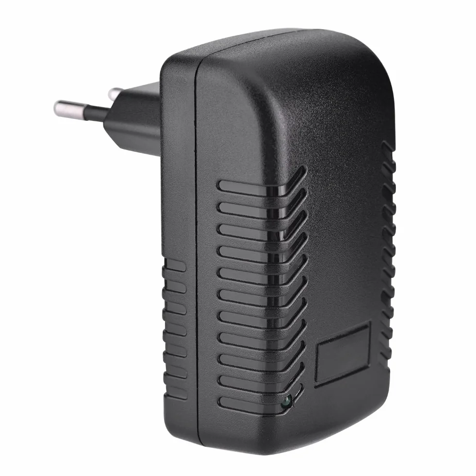 Adapter Poe Zasilacz Poe Czarny 48V 0.5A Ścienny Wtryskiwacz Poe Adapter Ethernet Telefon Ip Zasilacz Kamery Wtyczka Brytyjska