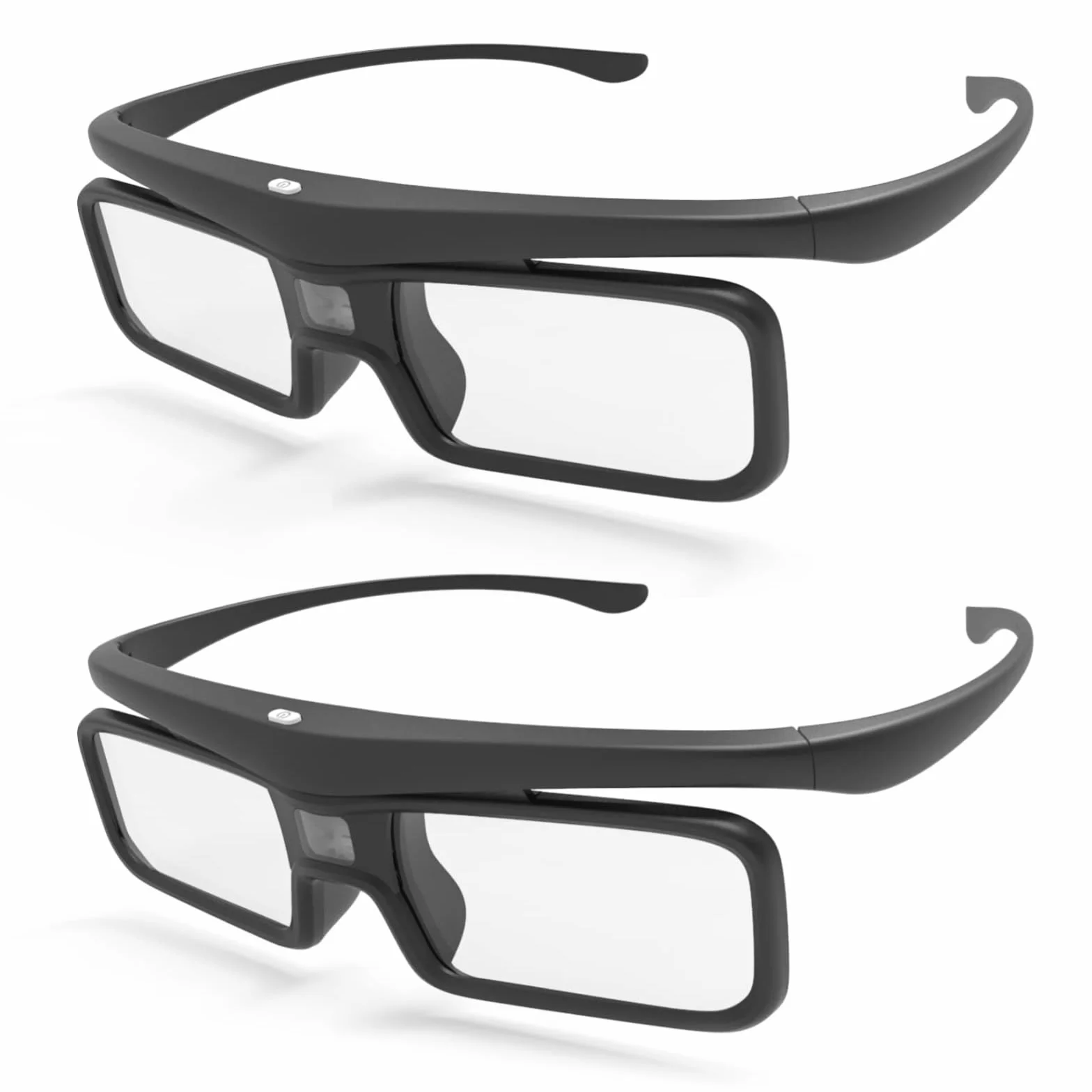 Valerion DLP Link okulary 3D, aktywne okulary migawkowe z możliwością ponownego ładowania, kompatybilne z VisionMaster Max/ Pro2/ Pro, StreamMater Puls2/ Puls i innymi projektorami 3D DLP-Link