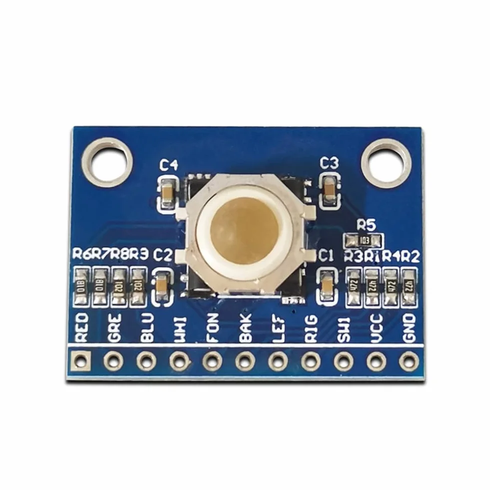 ISTOVO 1 zestaw BlackBerry Trackball czujnik myszki Trackball czujnik efektu Hall PCB + tworzywo sztuczne + metal
