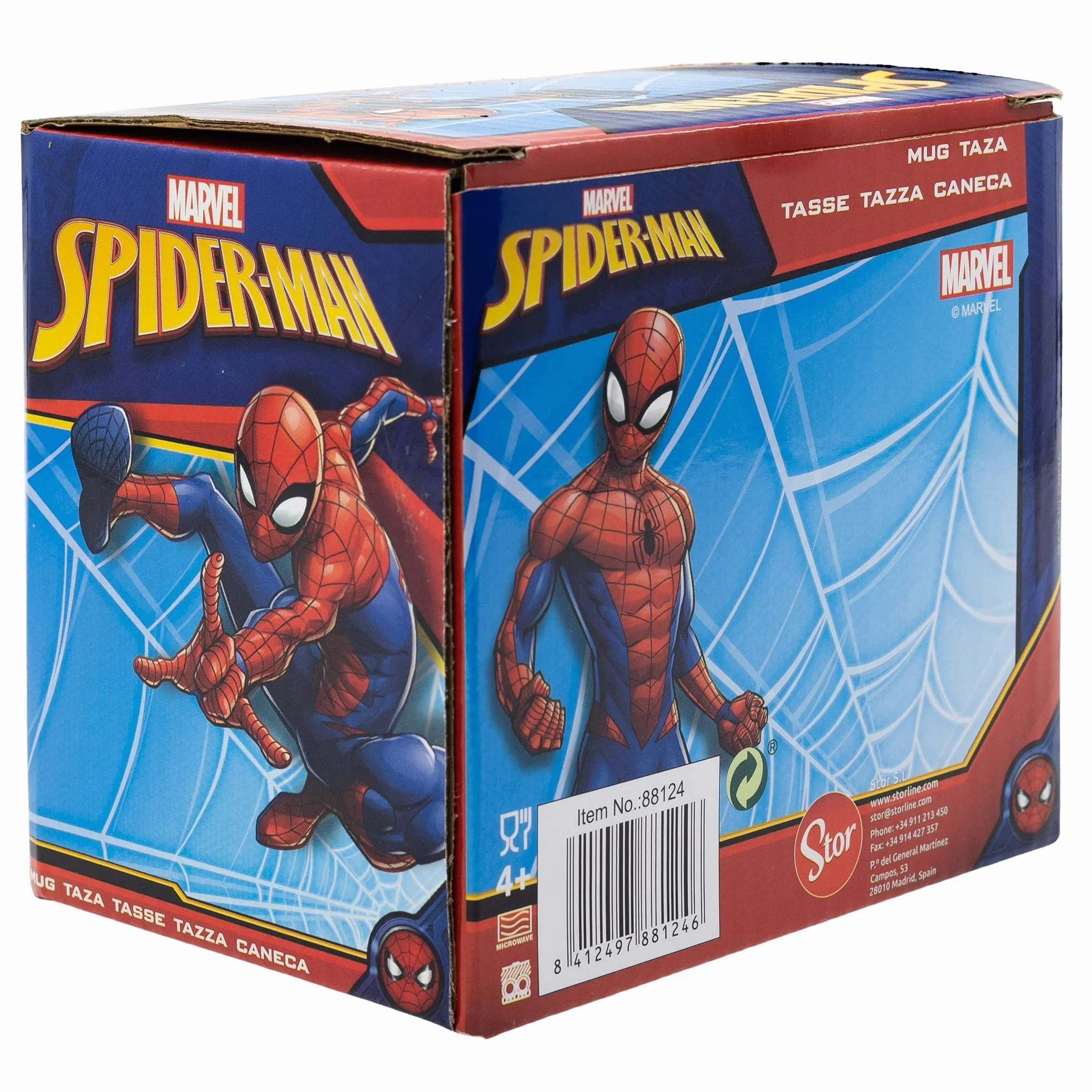 Kubek ceramiczny Spider-Man 325 ml w pudełku prezentowym