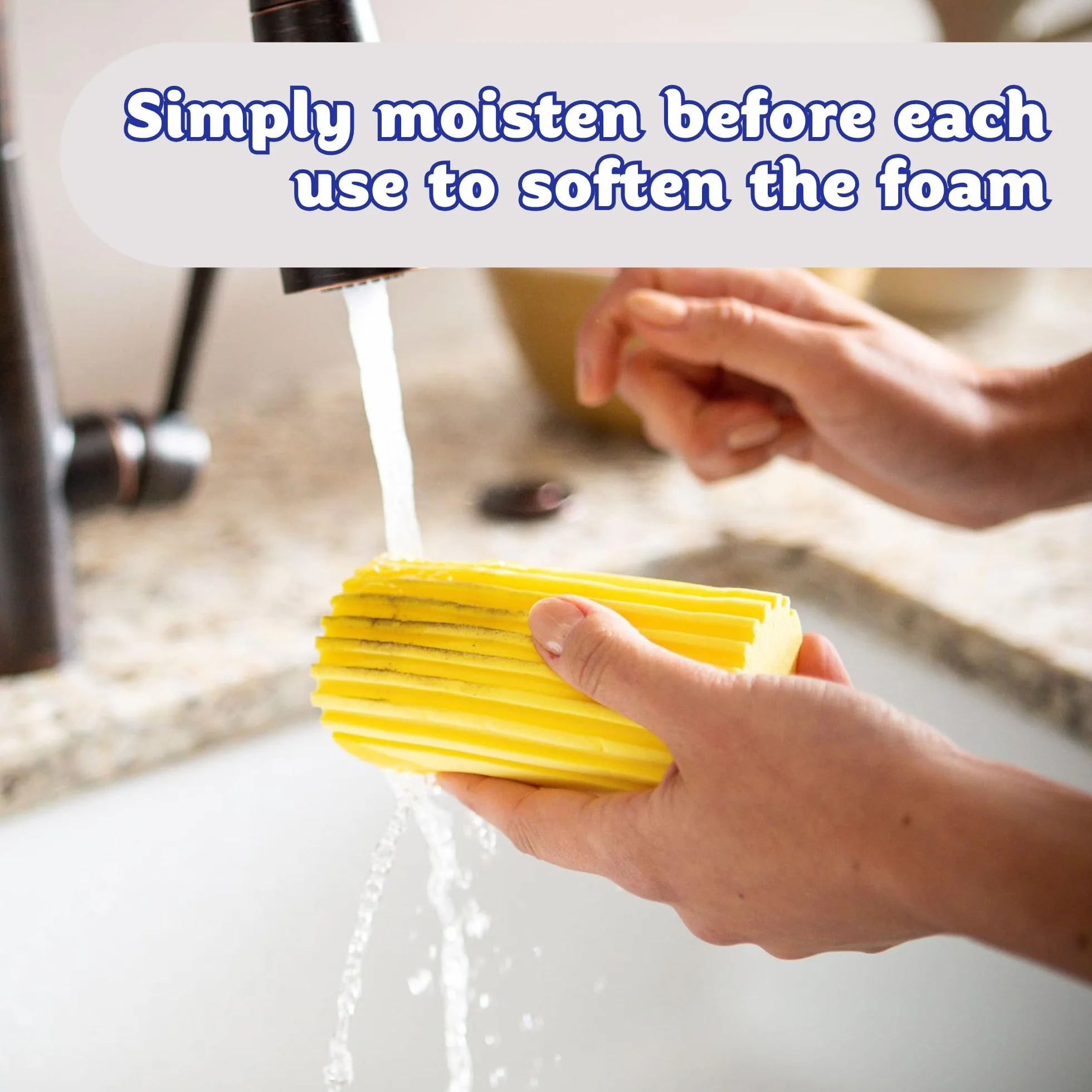 Scrub Daddy Damp Duster Ściereczka do Kurzu Niebieski