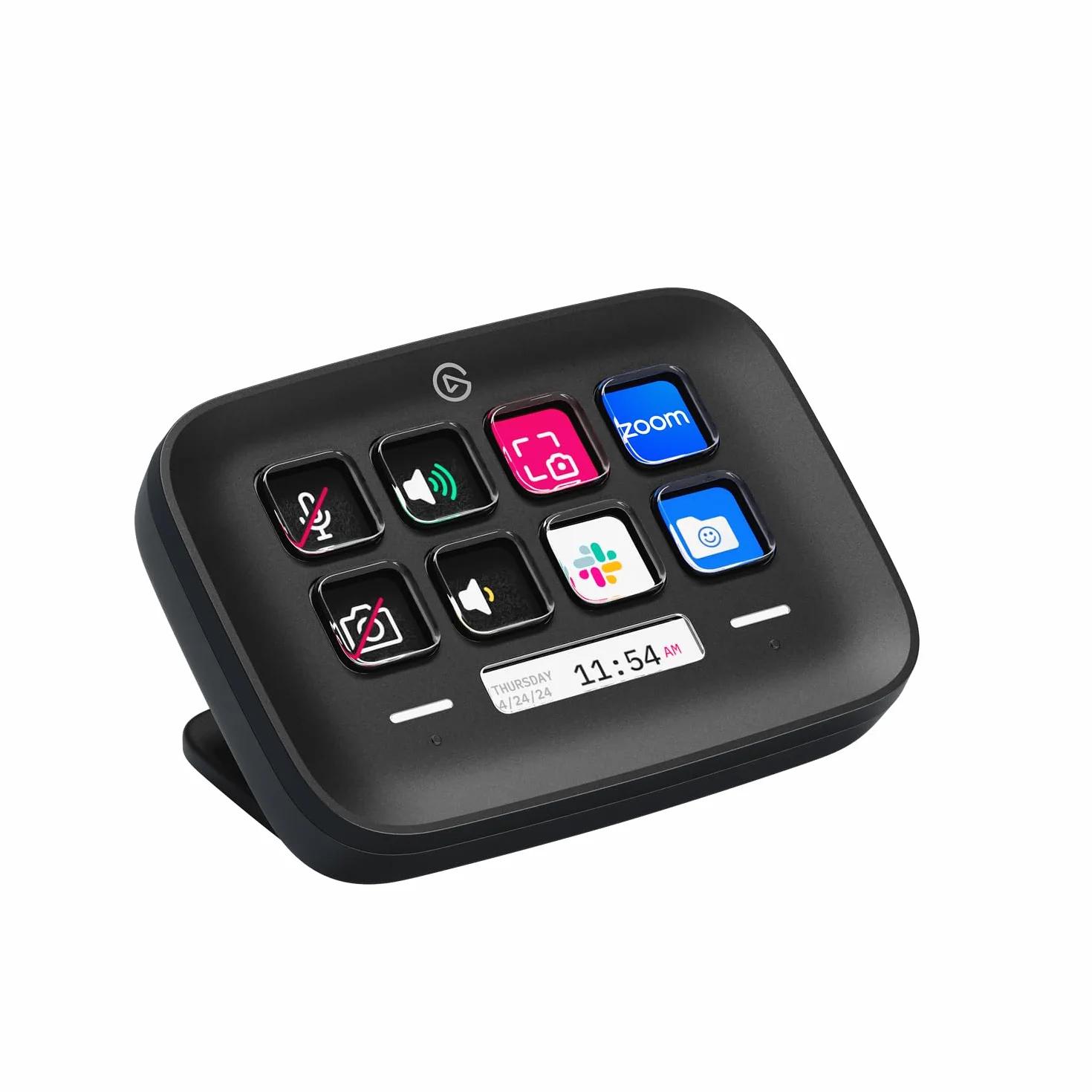 Elgato Stream Deck Neo Czarny 8 konfigurowalnych klawiszy 2 Touch Points Mac PC