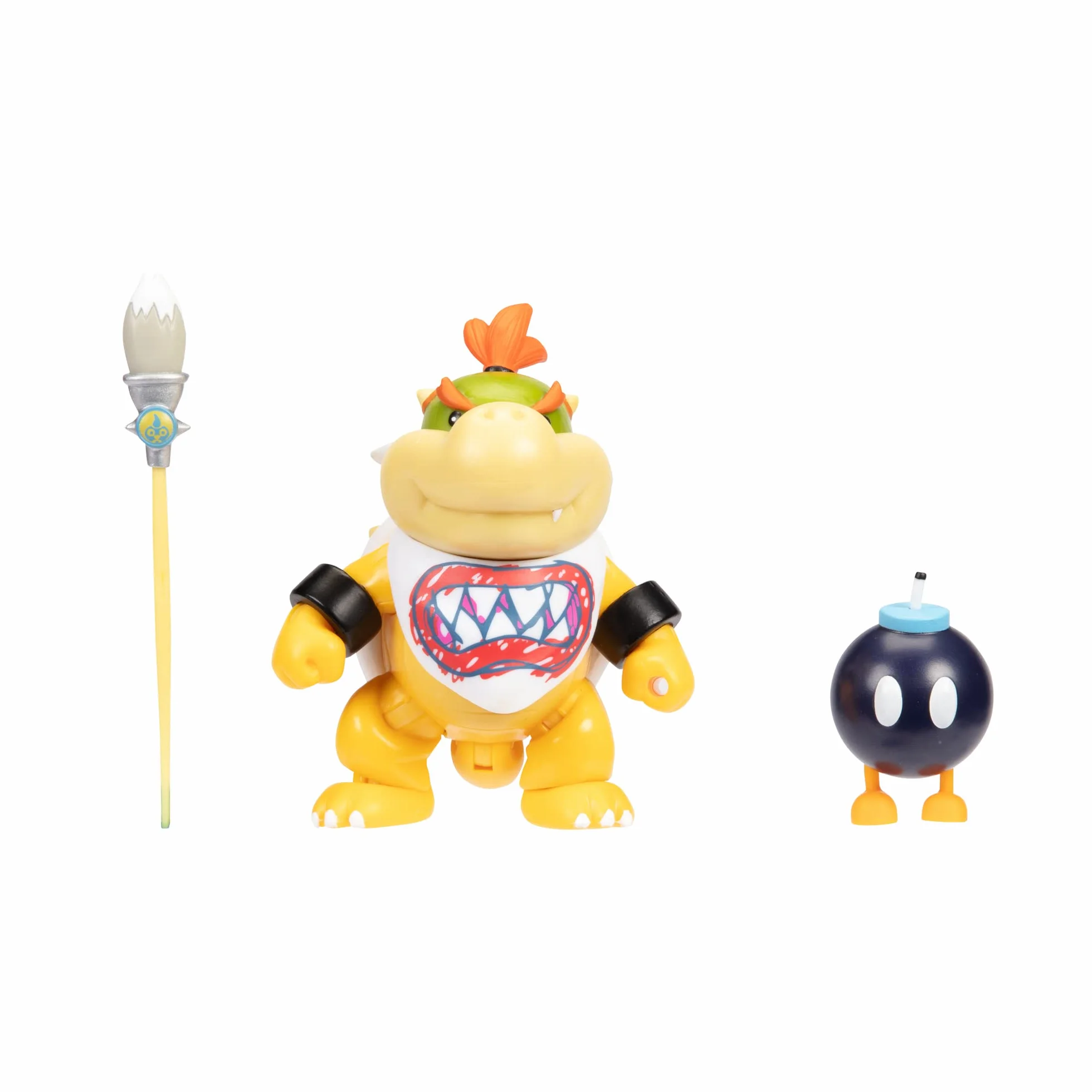 Nintendo Super Mario Figur Bowser Jr. w/Paint brush in Sammlerbox, 10 cm