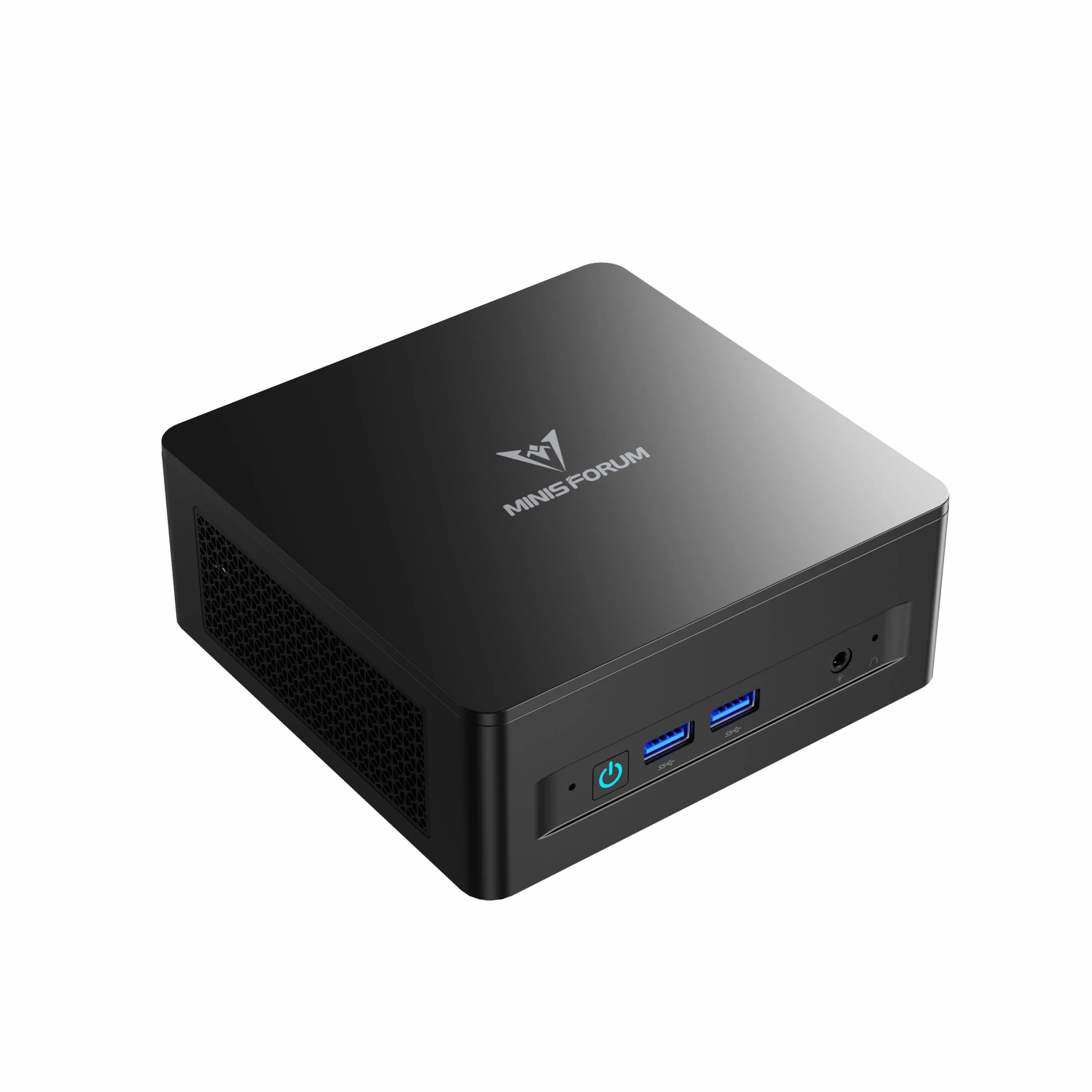 MINISFORUM UM760 Slim Mini PC, procesor AMD Ryzen 5 7640HS (6 rdzeni/12 wątków, do 5,0 GHz), 16 GB pamięci RAM DDR5 i dysk SSD PCIe 4.0 o pojemności 1 TB, 8K@60Hz HDMI 2.1/ USB4, WIFI6E/BT5.2