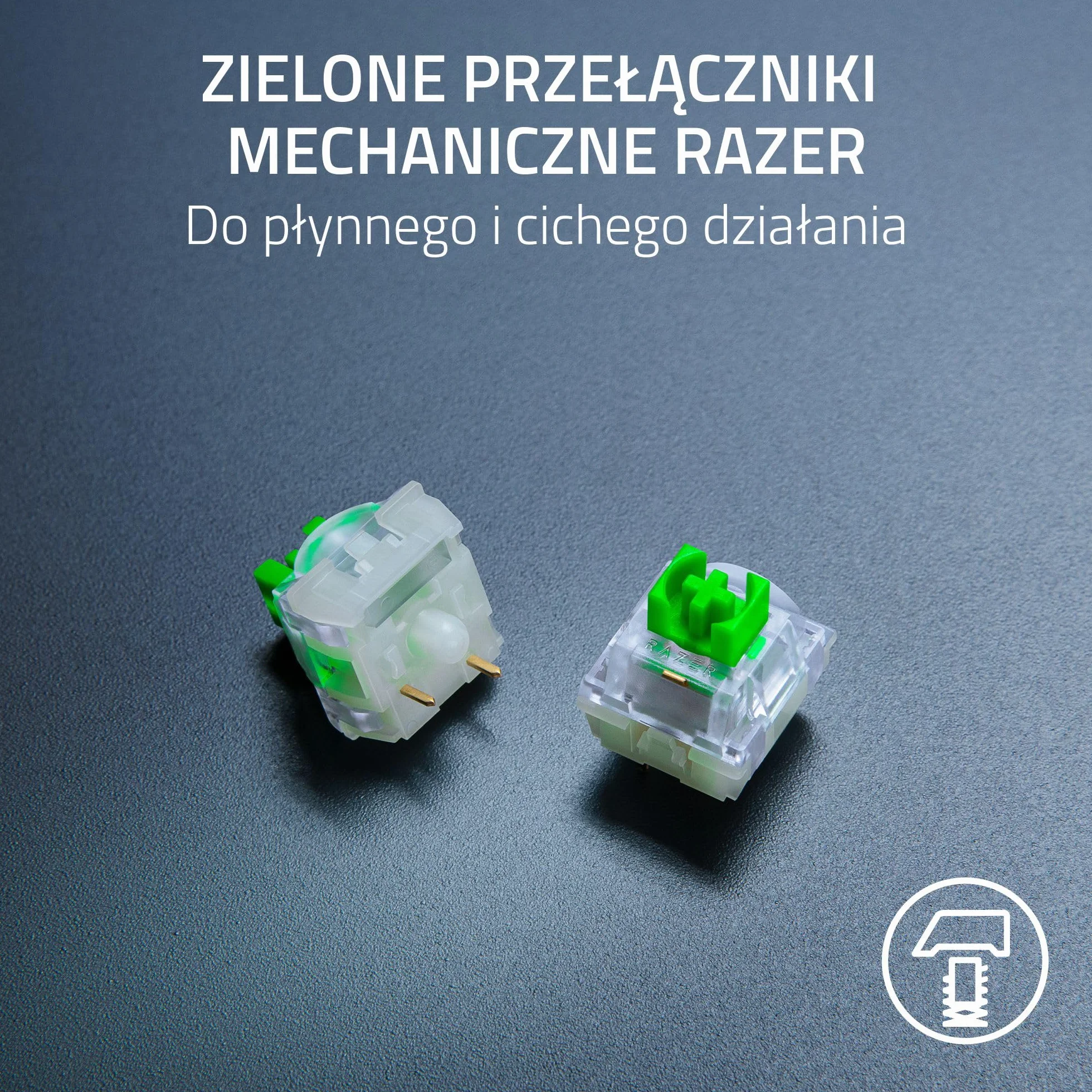 Razer BlackWidow V4 X Pokémon Edition mechaniczna klawiatura do gier Chroma RGB zielony przełączniki Clicky QWERTY US-Layout