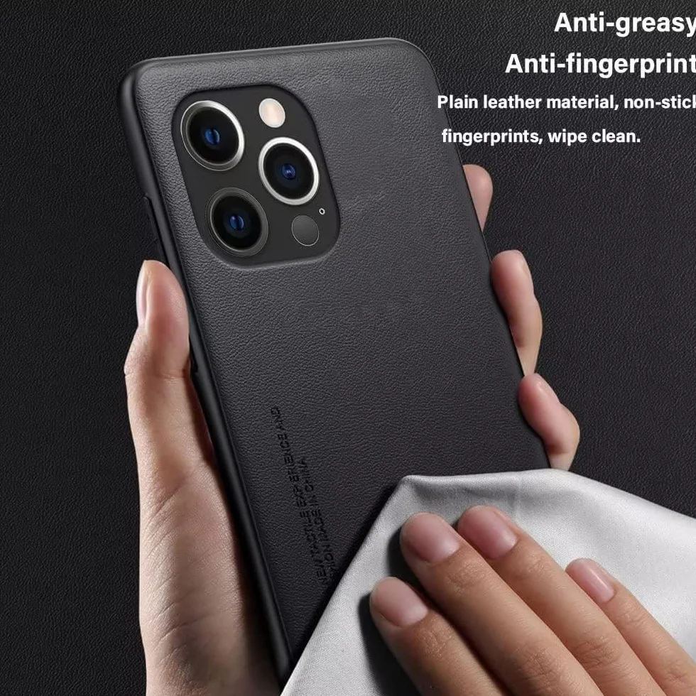 HAFFAN Pokrowiec ochronny dla Xiaomi MI 10 5G (6.67"), Styl Sztuczna skóra - Ciemny fioletowy