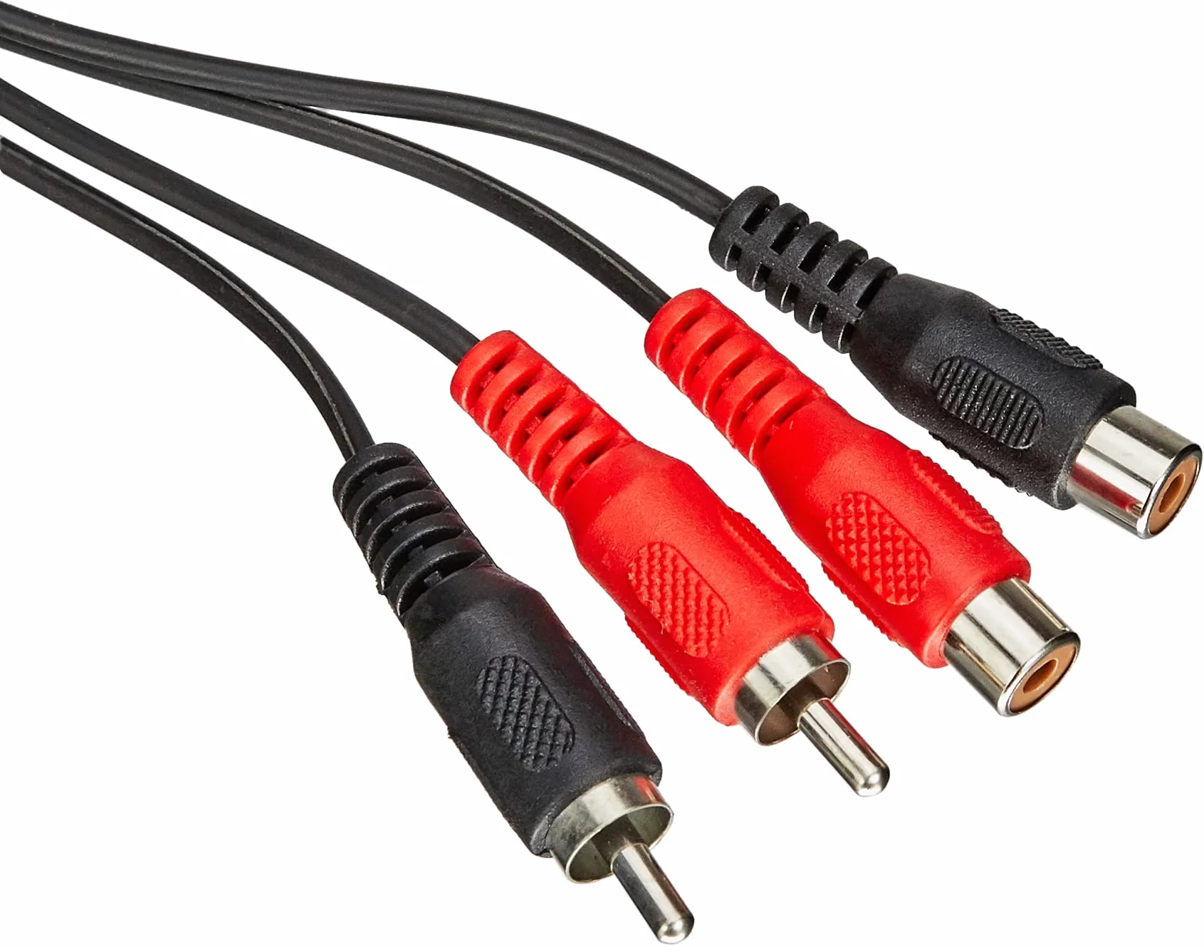 Premiumcord Kjackcmf2-2 Kabel Cinch Rca, Czarny, 2 m