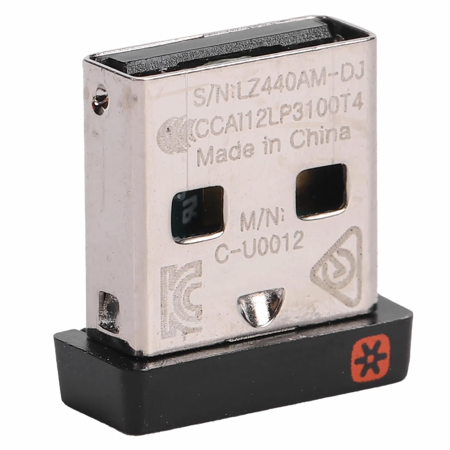 Bewinner Odbiornik USB |Łączność z Wieloma Urządzeniami dla 6 Klawiatur i Myszy, Zasięg Bezprzewodowy 33 Stóp Dzięki Technologii Unifying