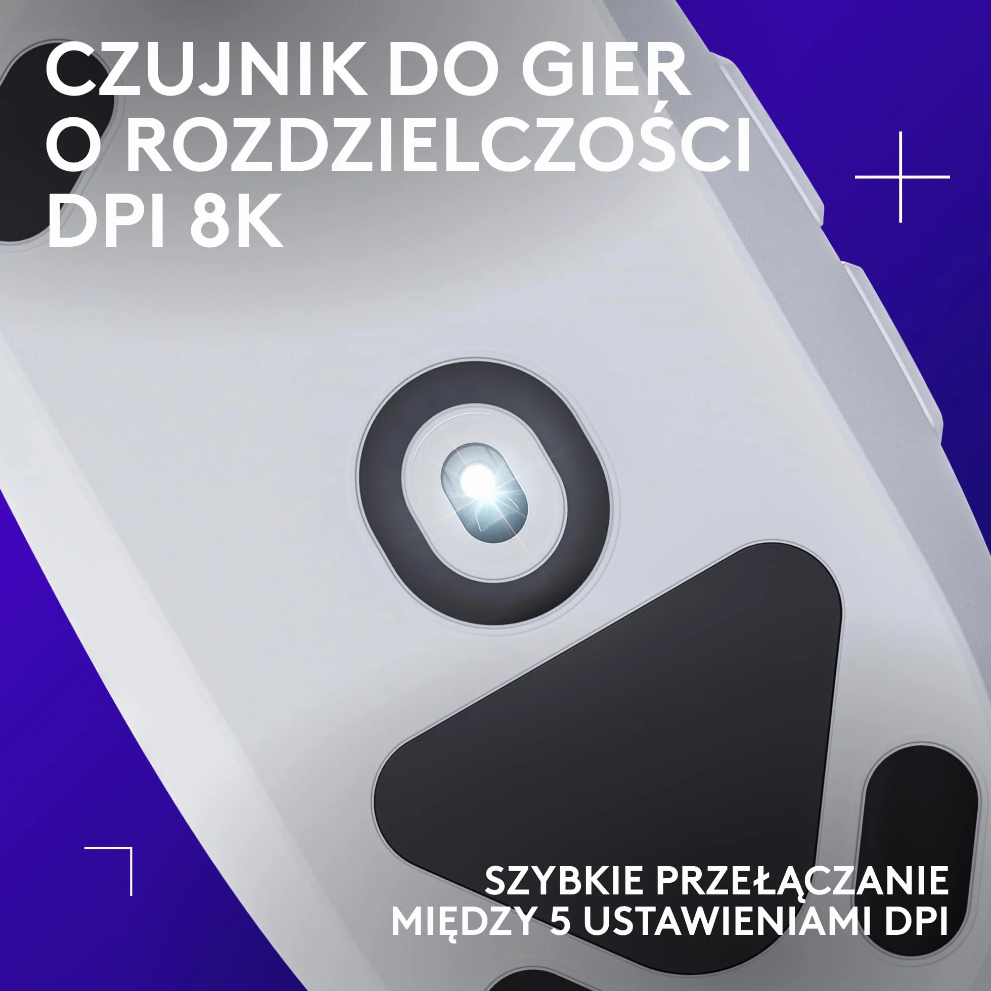 Logitech G G203 LIGHTSYNC –mysz gamingowa z konfigurowalnym podświetleniem RGB,G435 LIGHTSPEED,Bezprzewodowe Słuchawki Gamingowe Bluetooth - Biały