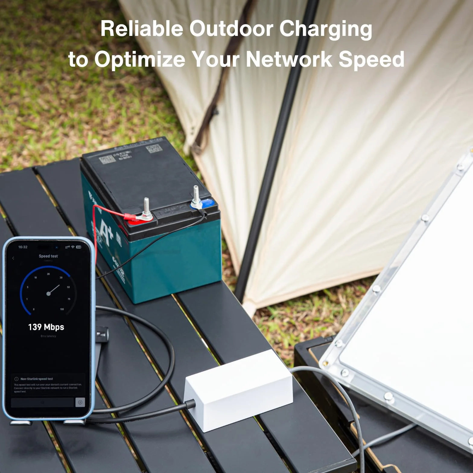 Adapter do baterii samochodowej DC do złącza żeńskiego Starlink Mini, Direct Vehicle Battery Connection for Stable 12 V-36 V Input, 36 V 1,67 A Output, Quick Setup, idealny na długie