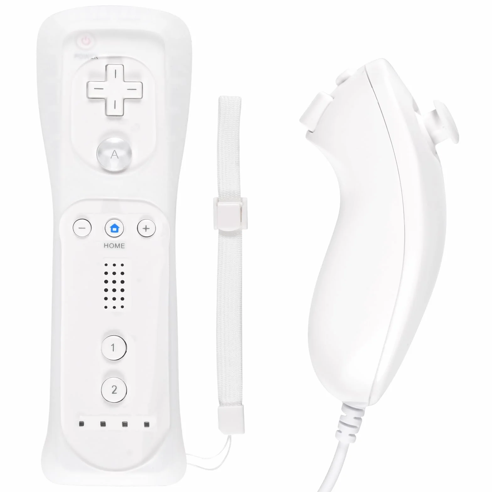 Kontroler Funmo do Wii Remote Plus, Wii Remote z Motion Plus i Nunchuck, zamiennik dla Wii/Wii U