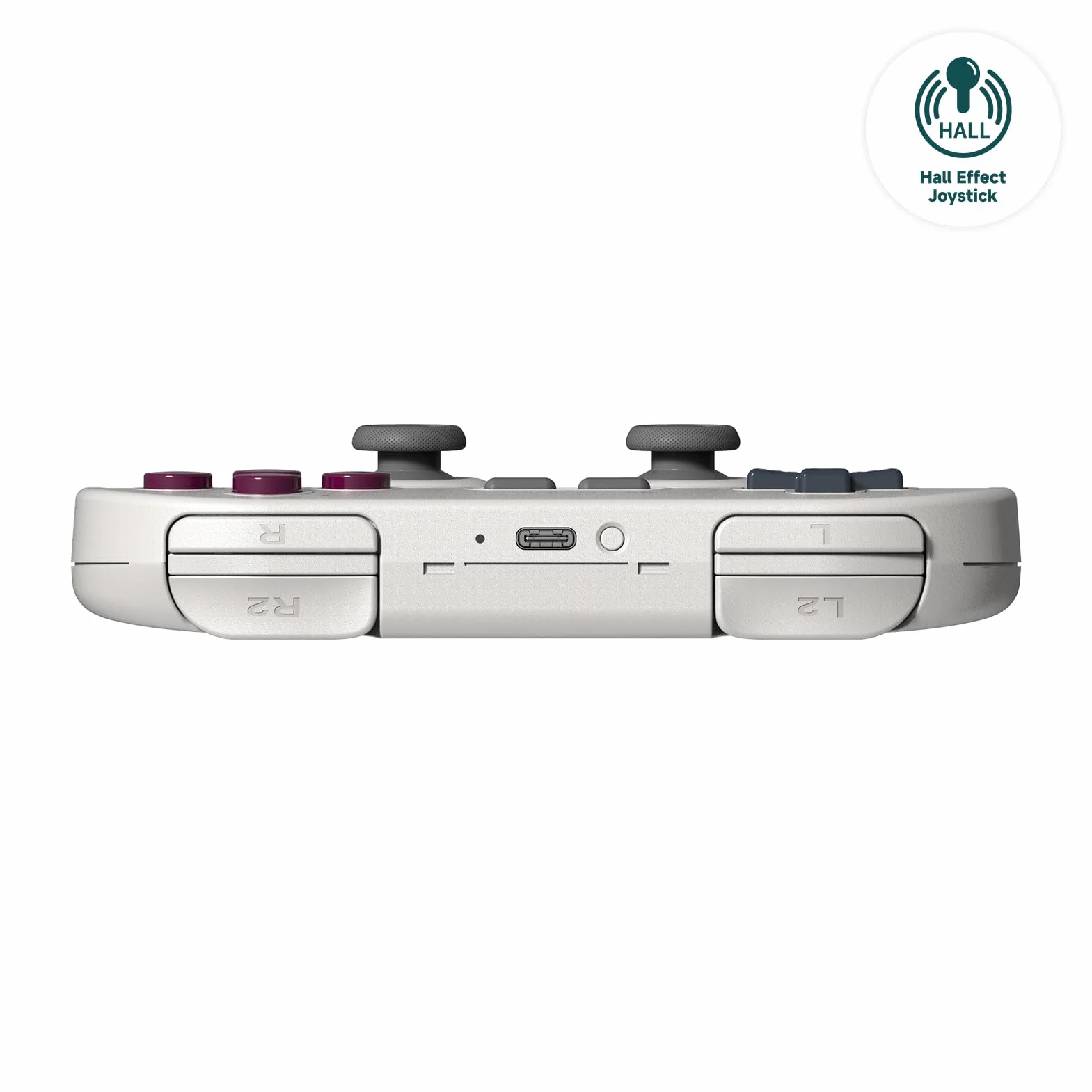 8BitDo SN30 Pro Bluetooth Controller with Hall Effect Joysticks, Rumble Vibration, and Turbo Function, Compatible with Switch/Switch 2, PC, macOS, Android, Steam Deck & Raspberry Pi (G Classic)