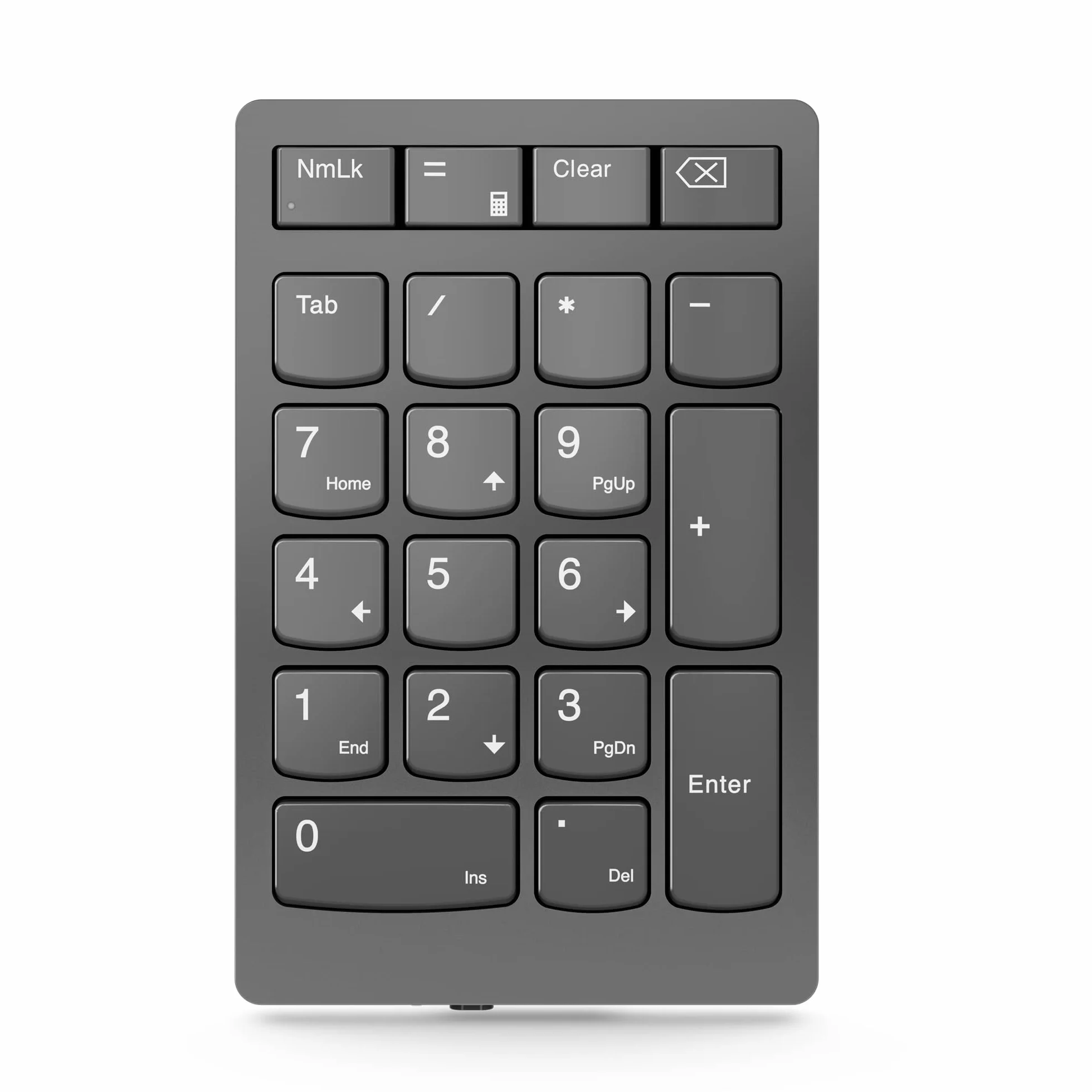 Lenovo Bezprzewodowa klawiatura numeryczna Go, szara