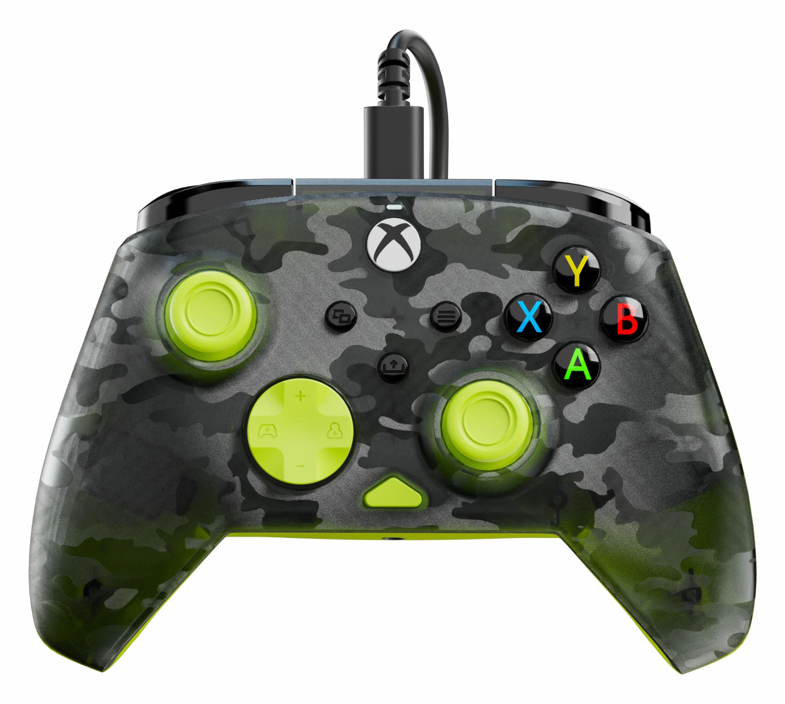 Turtle Beach Rematch Core Ghost Black Camo Yellow Wired Gaming Controller dla Xbox Series X S Xbox One PC
