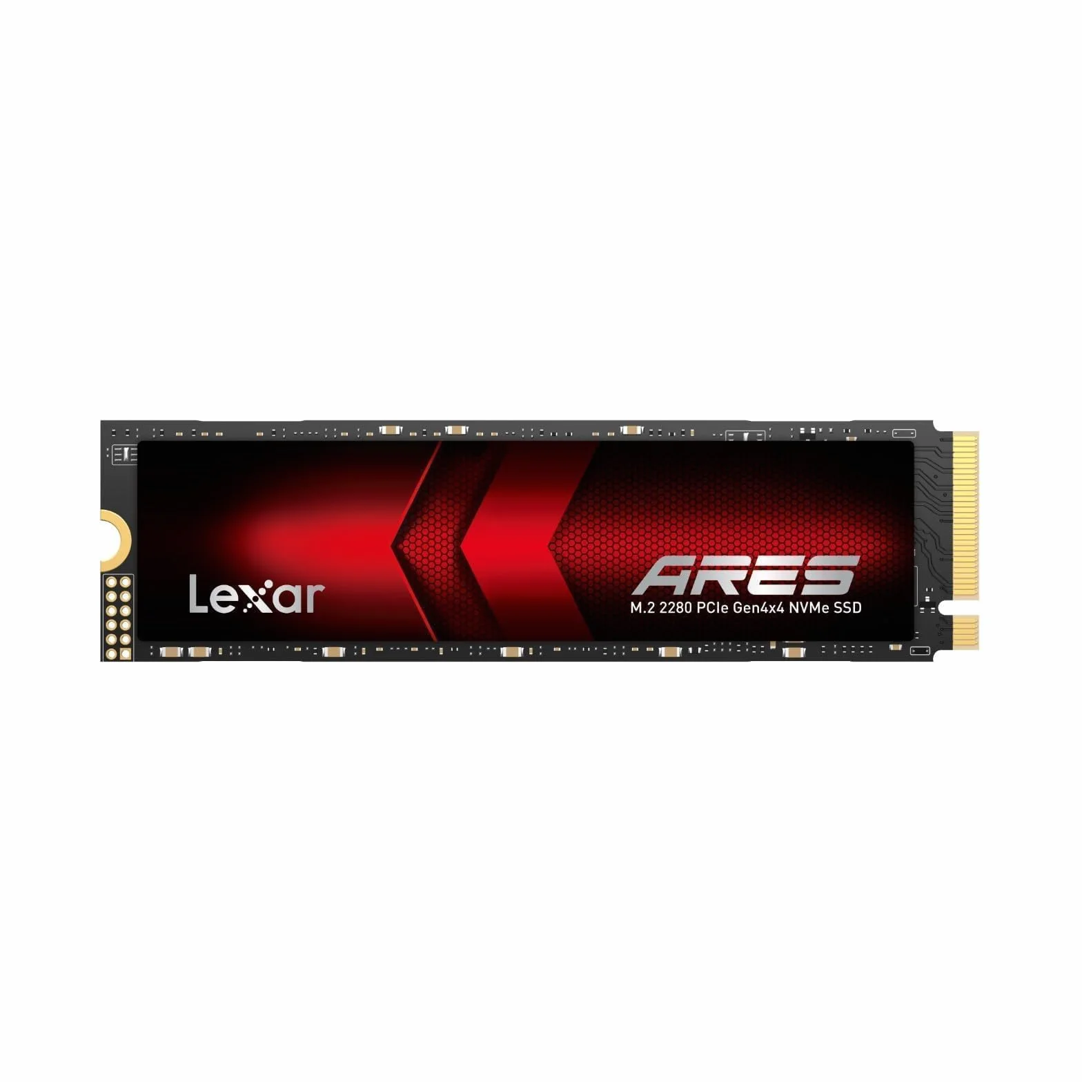 Lexar ARES 512 GB SSD, M.2 2280 PCIe Gen4x4 1.4 wewnętrzny dysk NVMe SSD, odczyt do 7200 MB/s, wewnętrzny dysk SSD do PS5, PC, laptopa, graczy, twórców, profesjonalistów