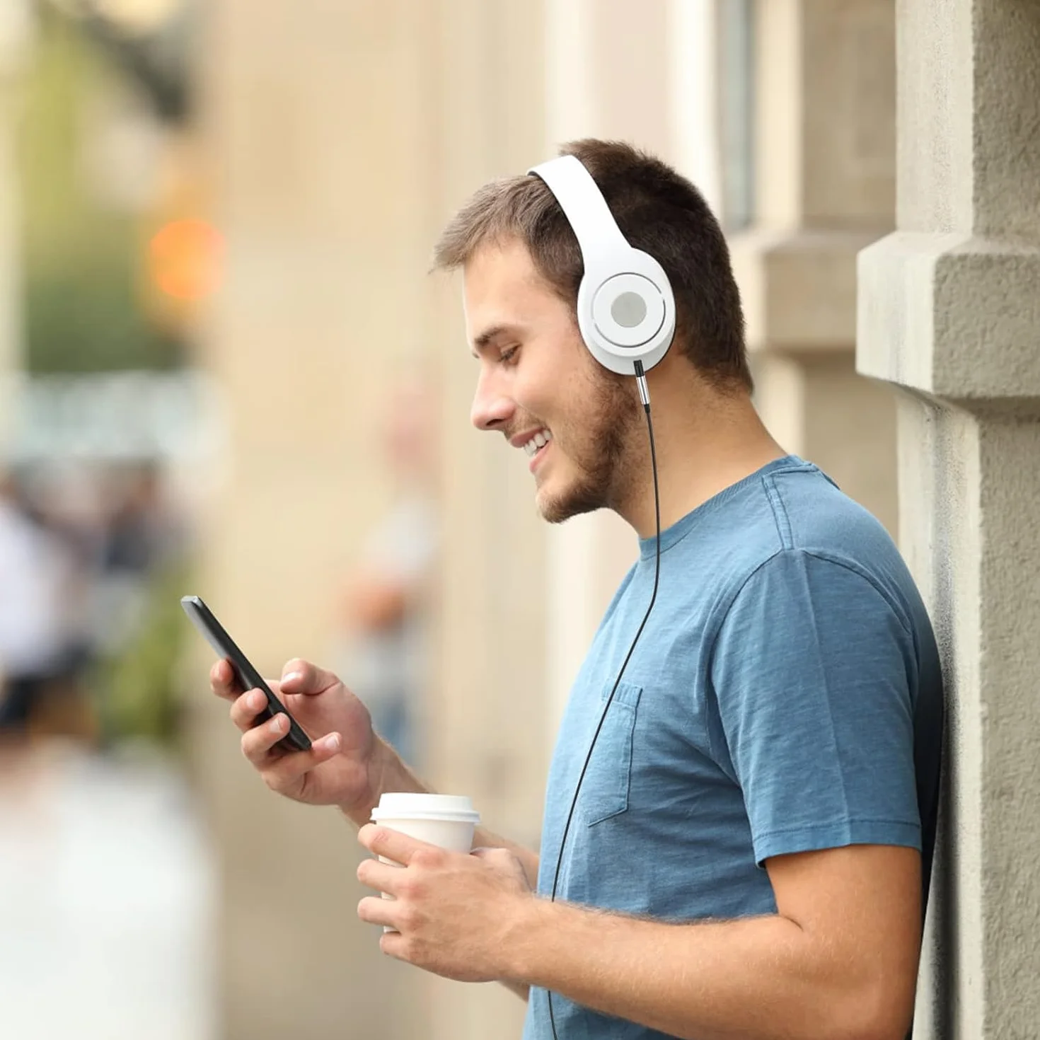 Toxaoii HD598 kabel audio kompatybilny ze słuchawkami Sennheiser HD598, HD558, HD518, HD598Cs, HD599, HD569, HD579, 2 m