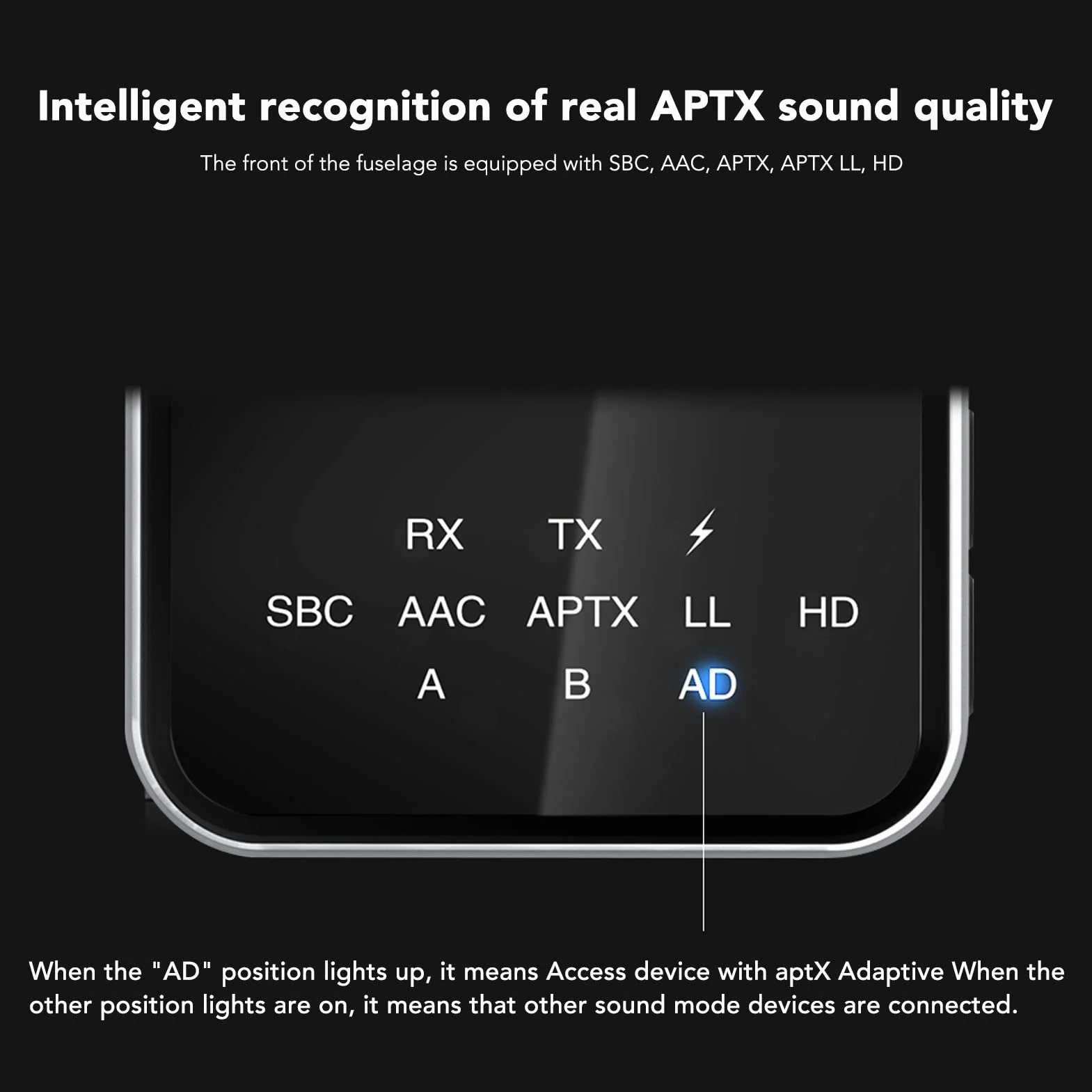 Nadajnik-odbiornik Bluetooth 5.2, Adapter Bluetooth Aux z Trybami TX RX, Adapter Audio Bluetooth 3,5 Mm do Domowego Systemu Dźwiękowego Telewizora Głośniki Samochodowe