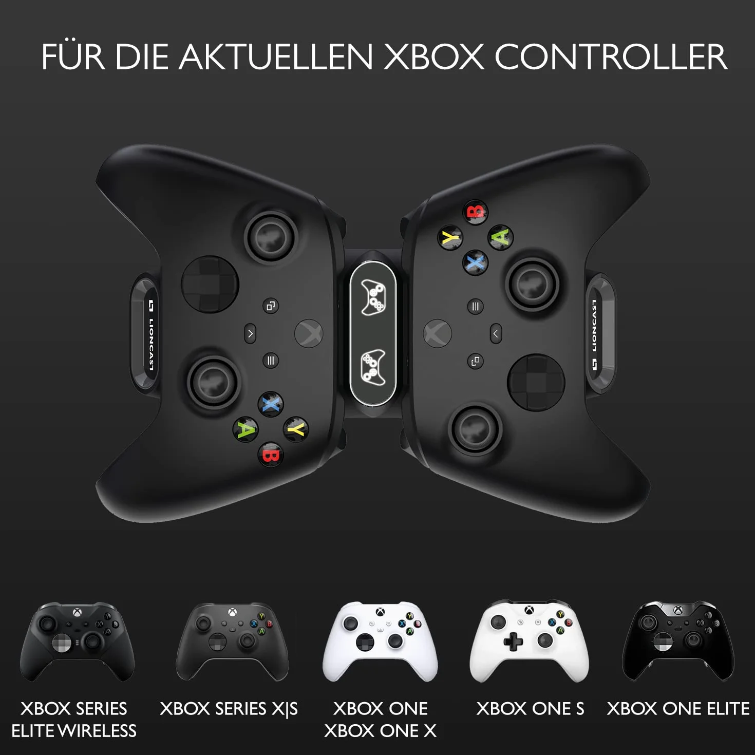 Lioncast Stacja ładująca do konsoli Xbox Controller z akumulatorem 1200 mAh
