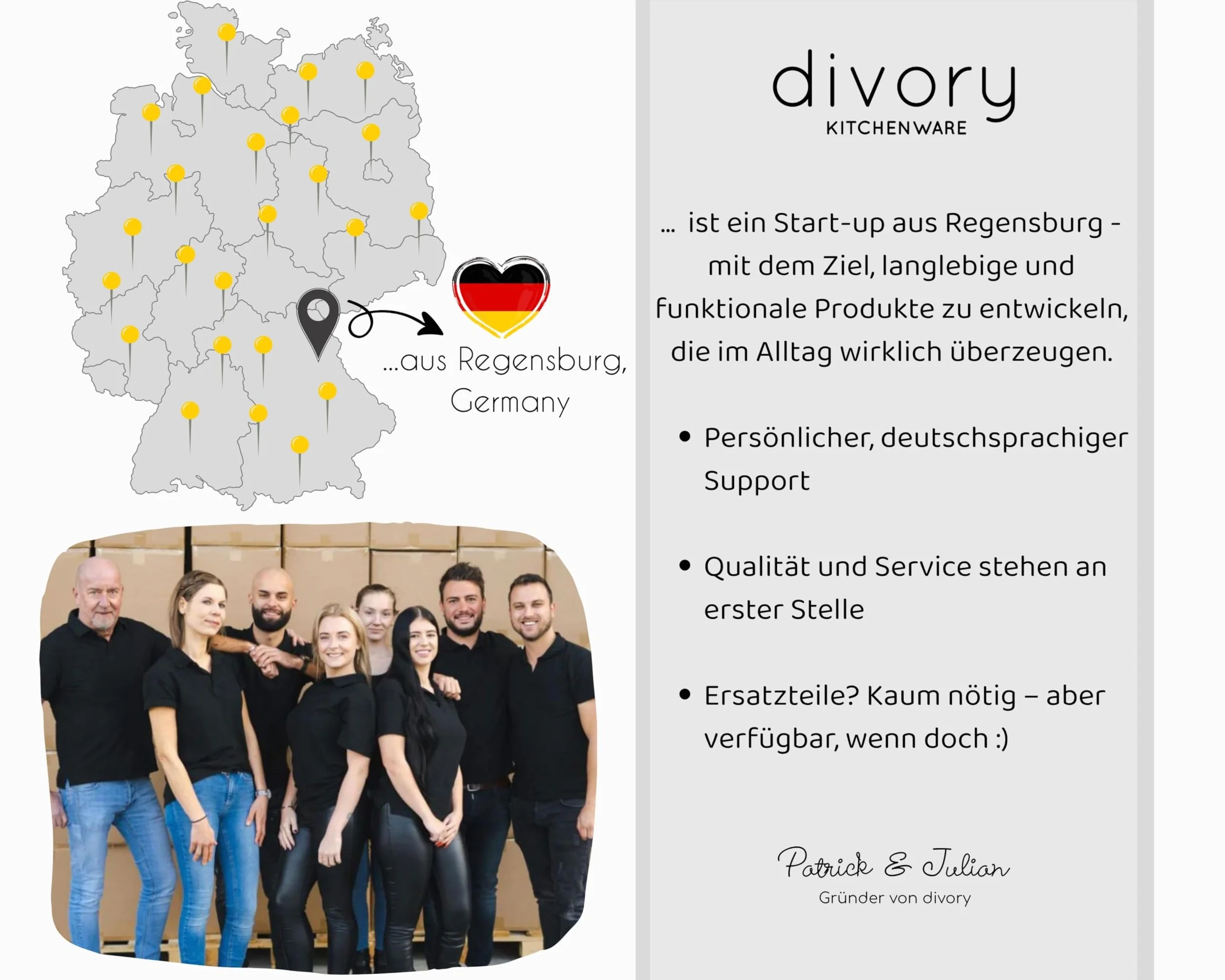 DIVORY Patelnia ceramiczna 16 cm – patelnia z powłoką ceramiczną do kuchenek indukcyjnych, bez PFAS i PFOA, mała patelnia ceramiczna, mini patelnia, patelnia do jajek powlekana – patelnia ceramiczna