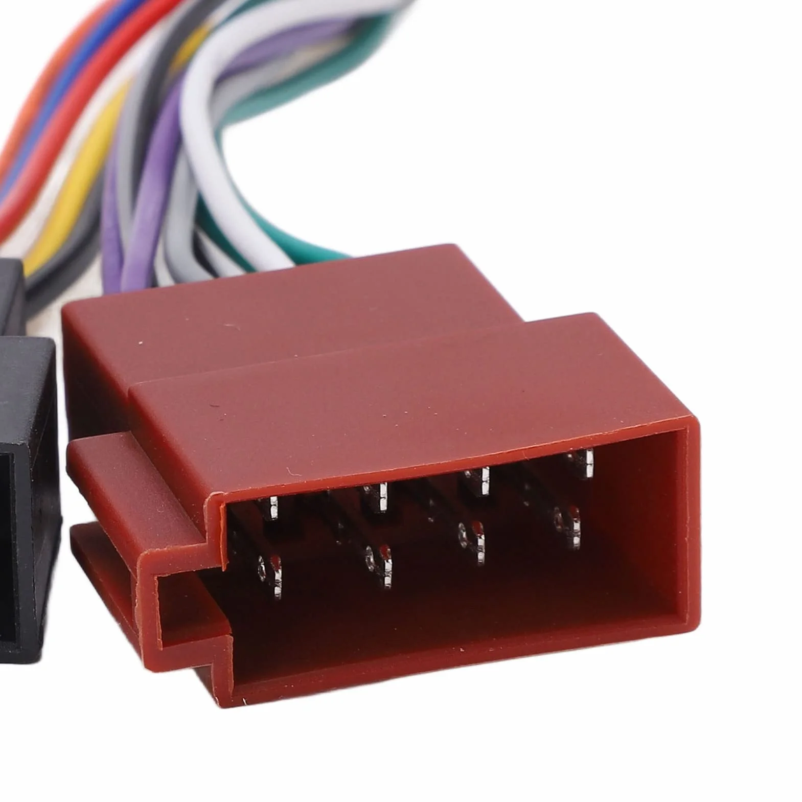 Aramox Adapter Wiązki Przewodów Samochodowych, 16 Pin ISO, Złącze do Radia Stereo, Zamiennik compatible with Alpine