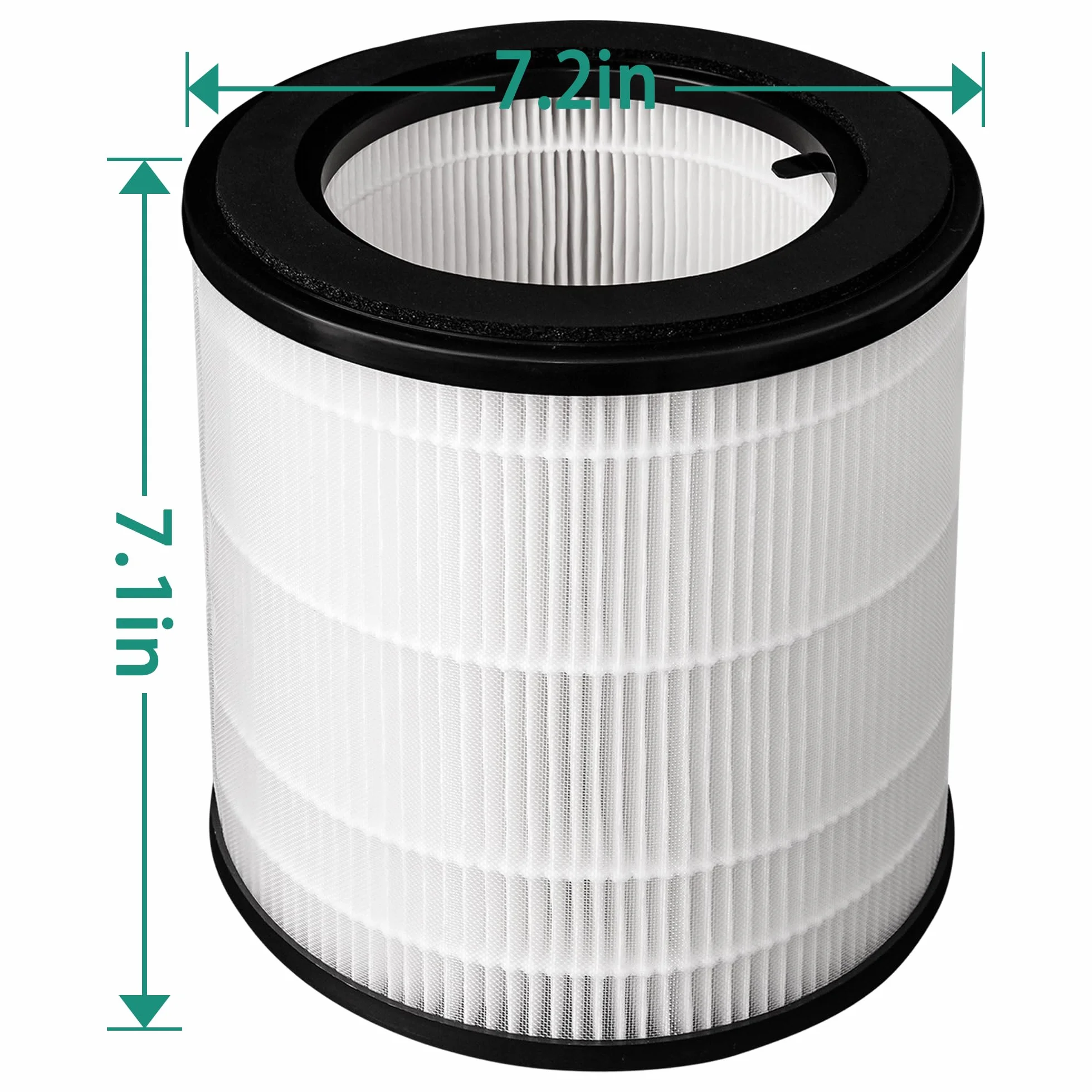 Filtry HEPA Zamienny Kompatybilny z Philips Serii 800 AC0820/10 AC0830/10 AC0819/10 2-Pak