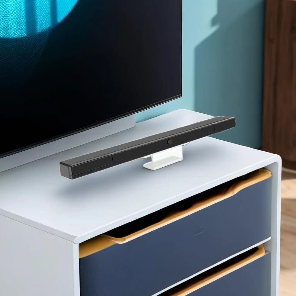 obqo Bezprzewodowy pasek czujnika podczerwieni do emulatora delfinów do Wii/Wii U/PC